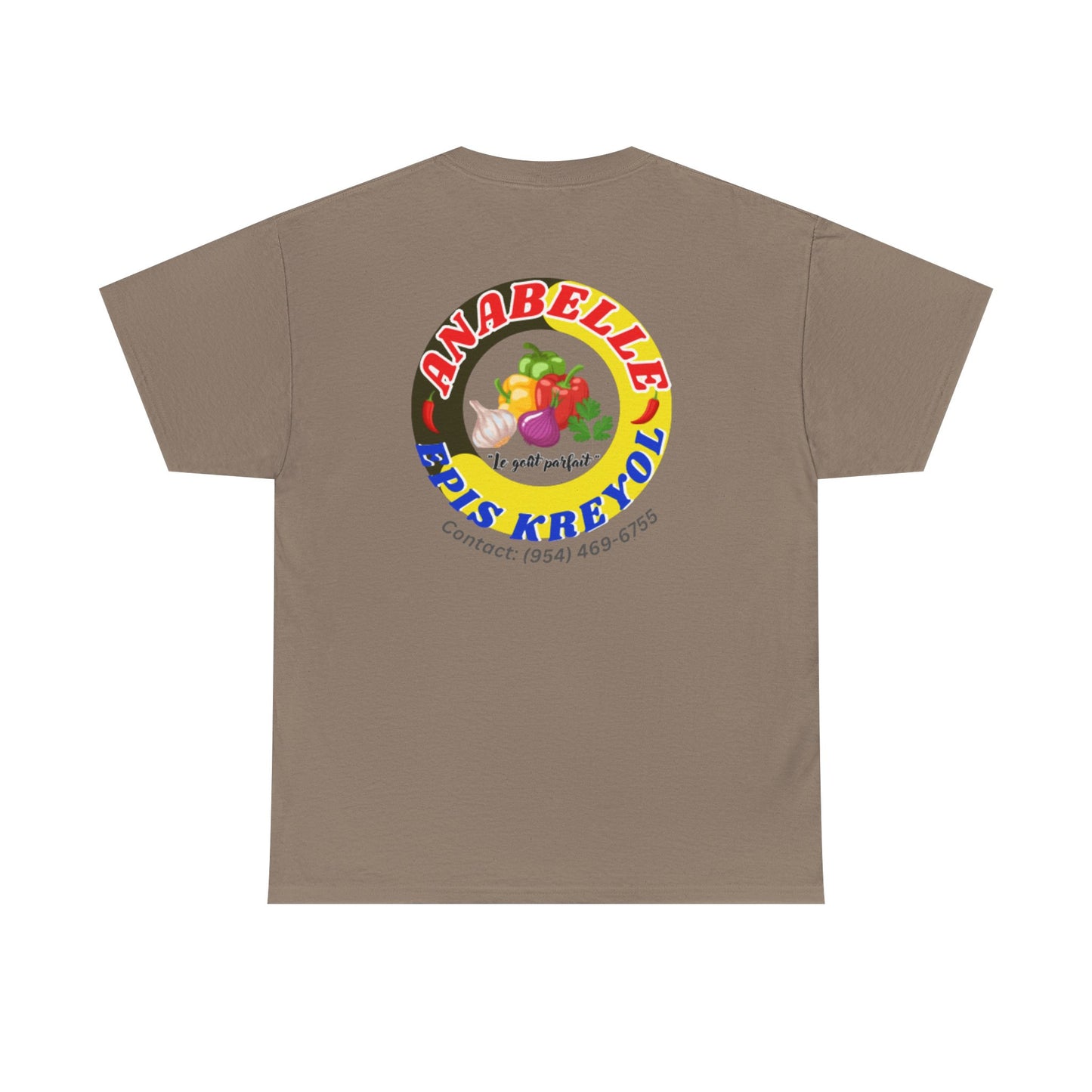 Annabelle Epis Vintage-Inspired Unisex Heavy Cotton Tee - ‘Anabelle Dis Krefool’ Graphic
