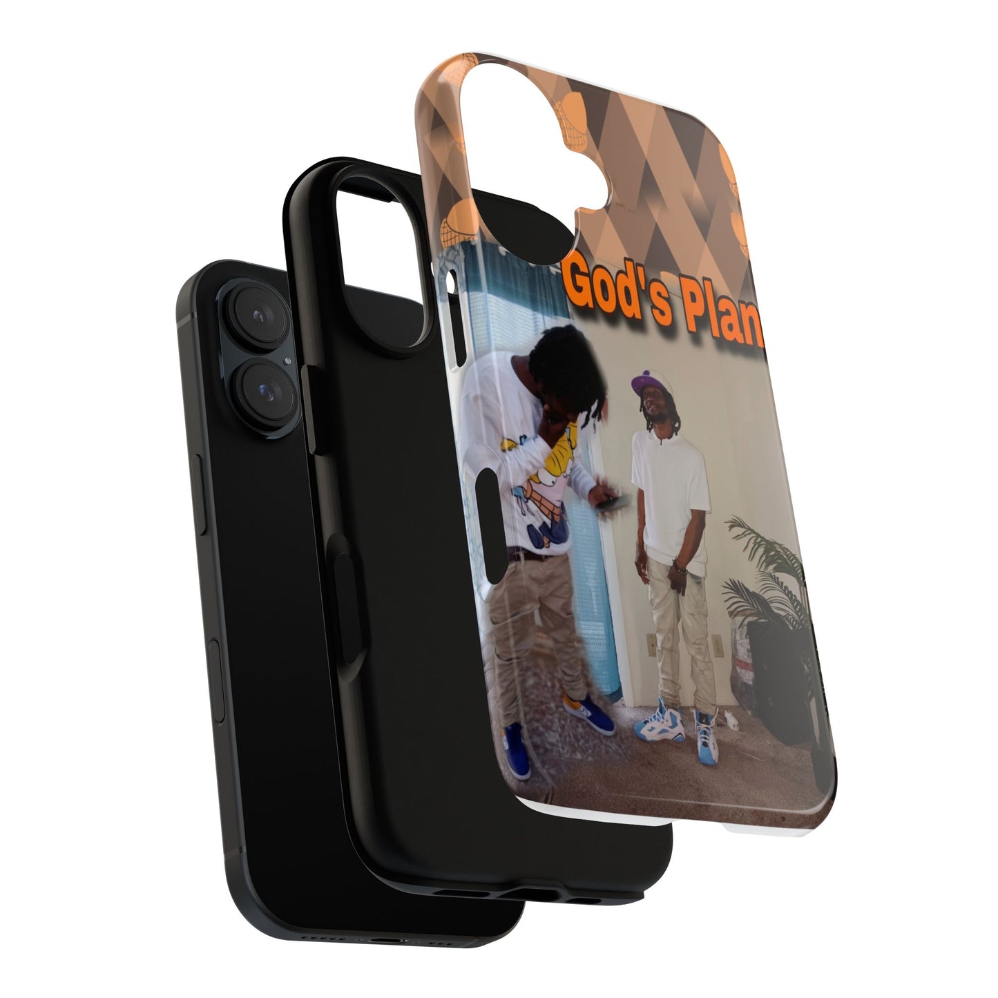 Phone Case - 'God's Plan' Tough Cases for Music Lovers, Customizable Protective Cover, Gift for Phone Enthusiasts, Unique Phone Accessory