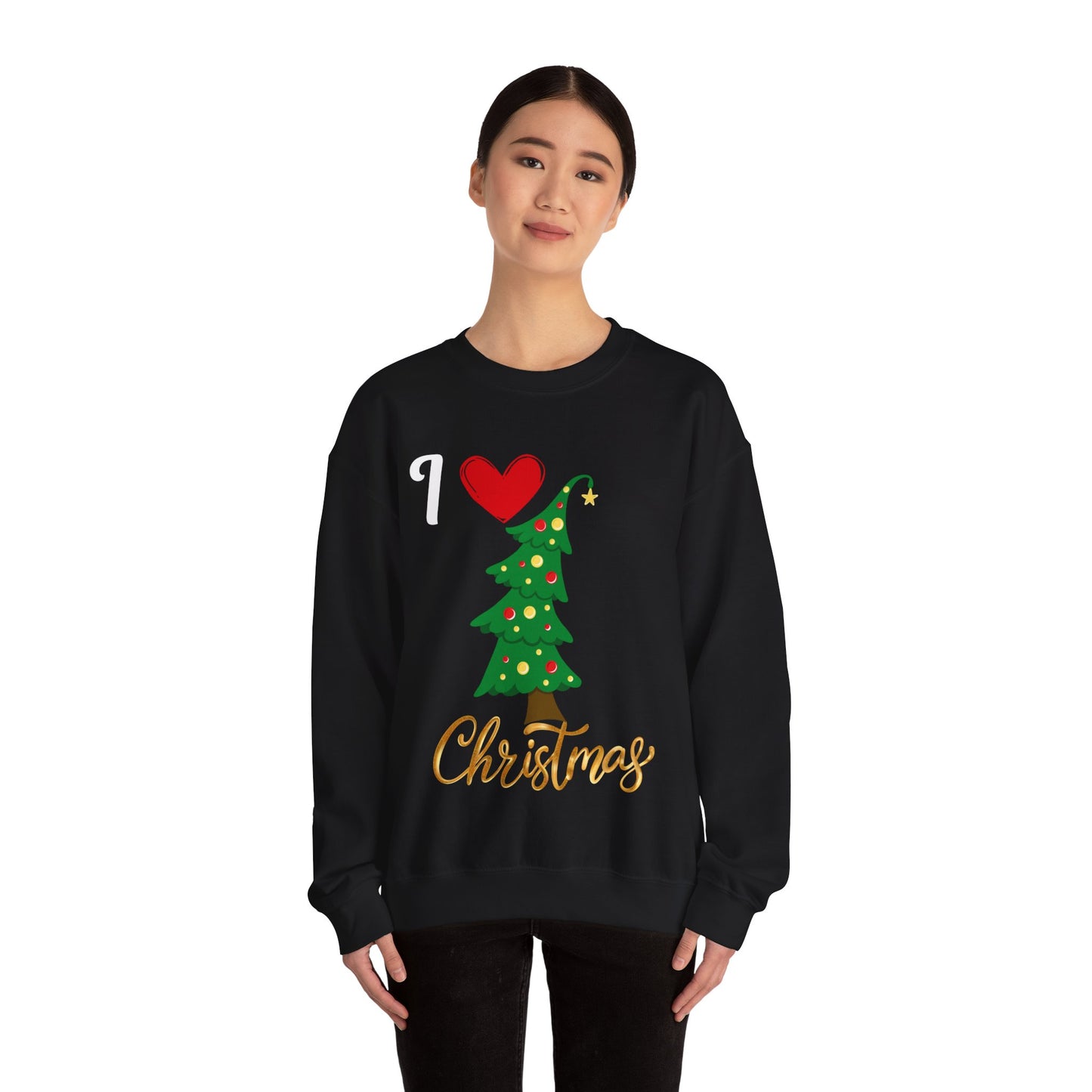 Love Christmas. Crewneck Sweatshirt