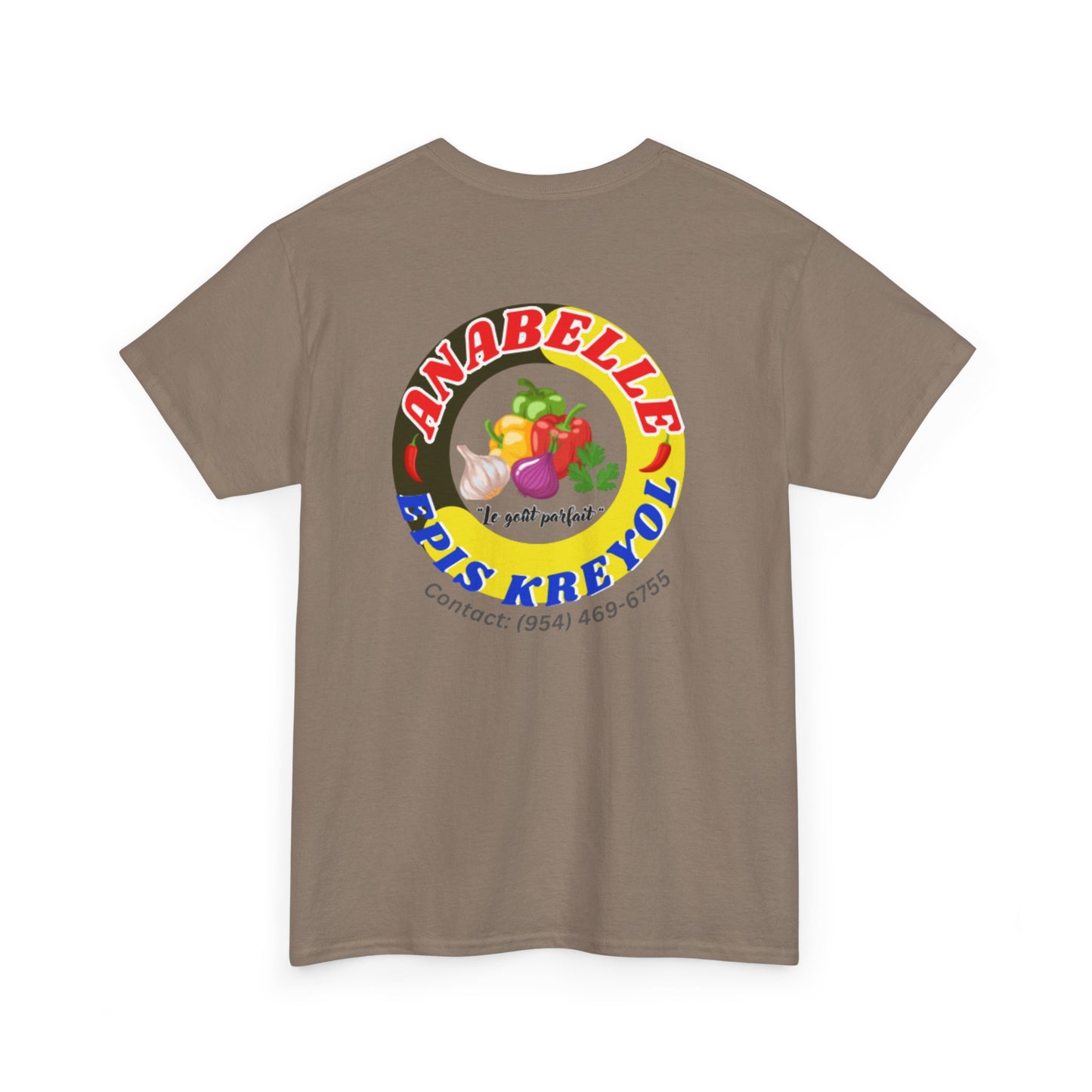Annabelle Epis Vintage-Inspired Unisex Heavy Cotton Tee - ‘Anabelle Dis Krefool’ Graphic