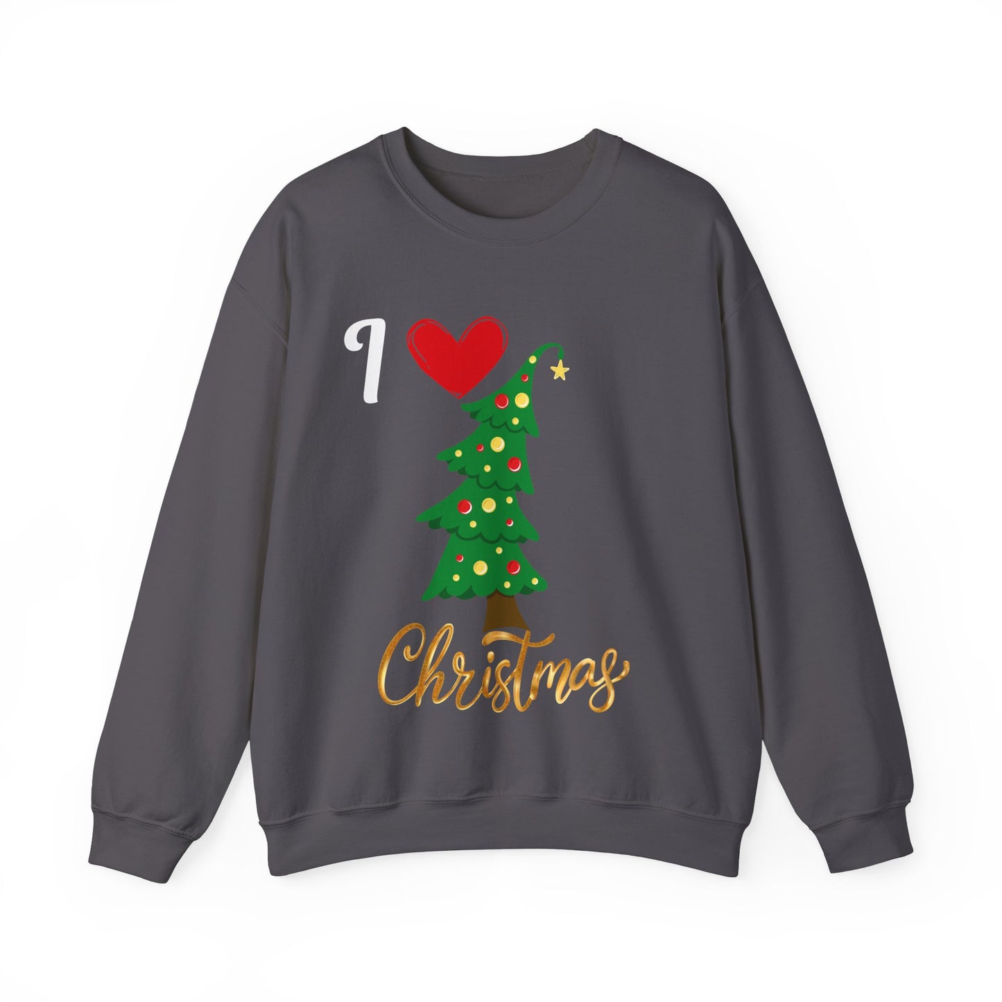 Love Christmas. Crewneck Sweatshirt