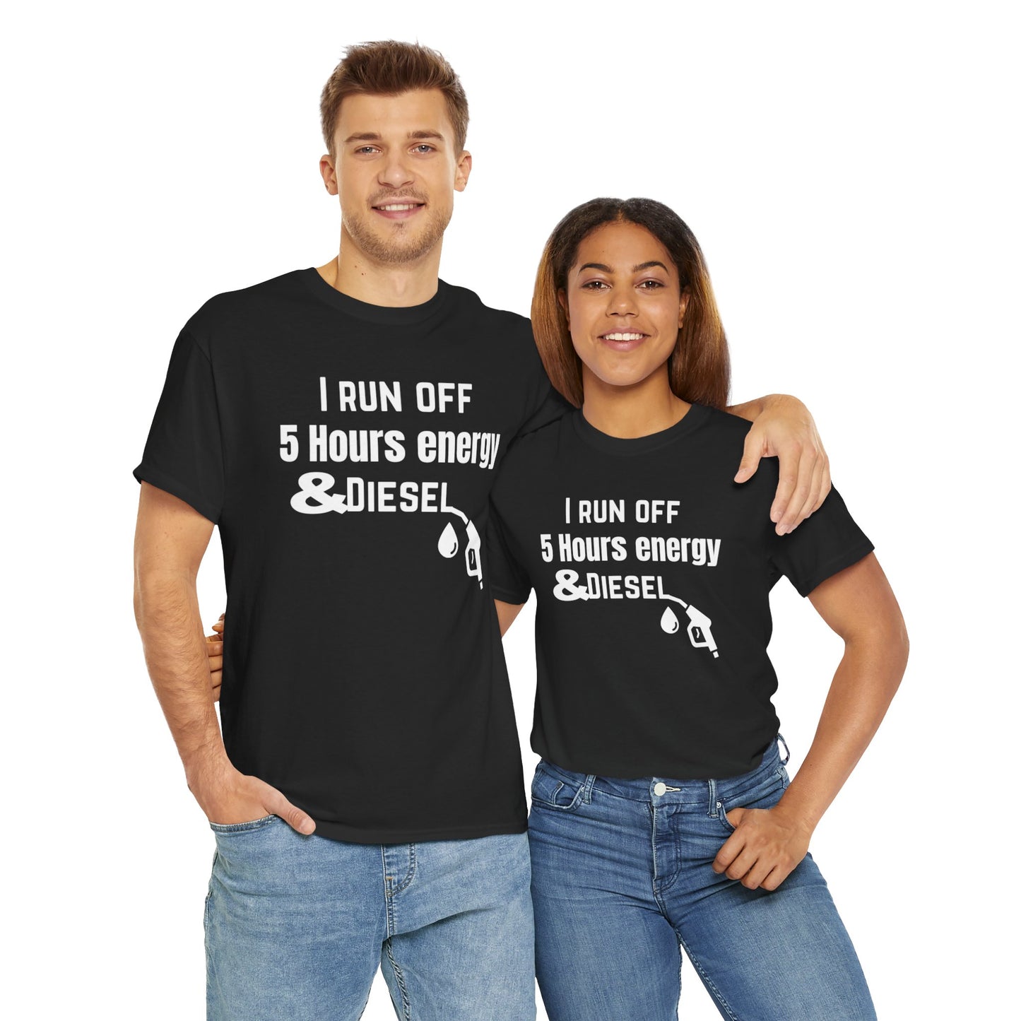 5 hours energy Lover, Caffein lover, Unisex Heavy Cotton Tee - Casual Vintage Coffee Cup Graphic