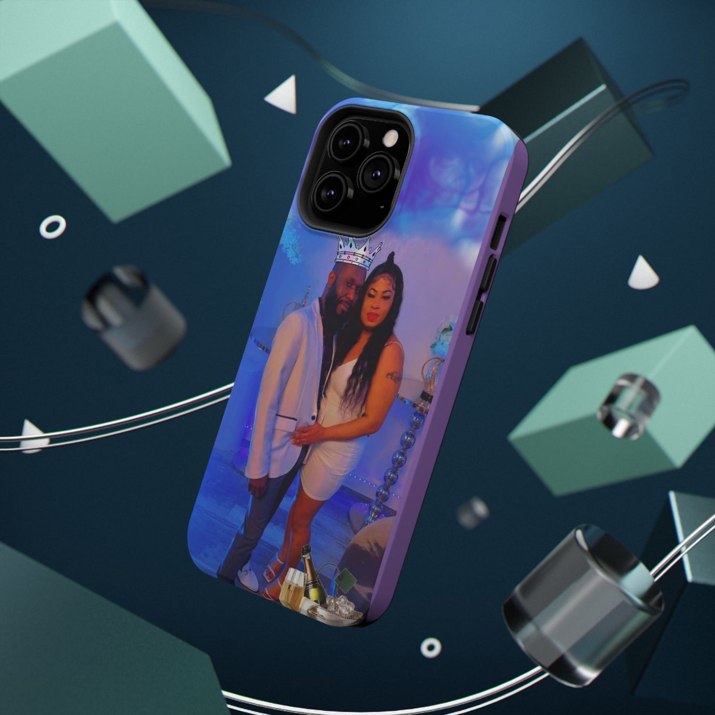 King Personalized Photo Phone Case, Custom Impact-Resistant Cover, Best Gift for Him/Her, Birthday, Anniversary, Memory Case, Unique Design