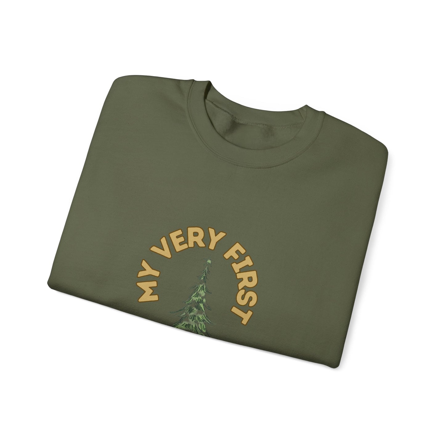 My first Christmas in America. Crewneck Sweatshirt