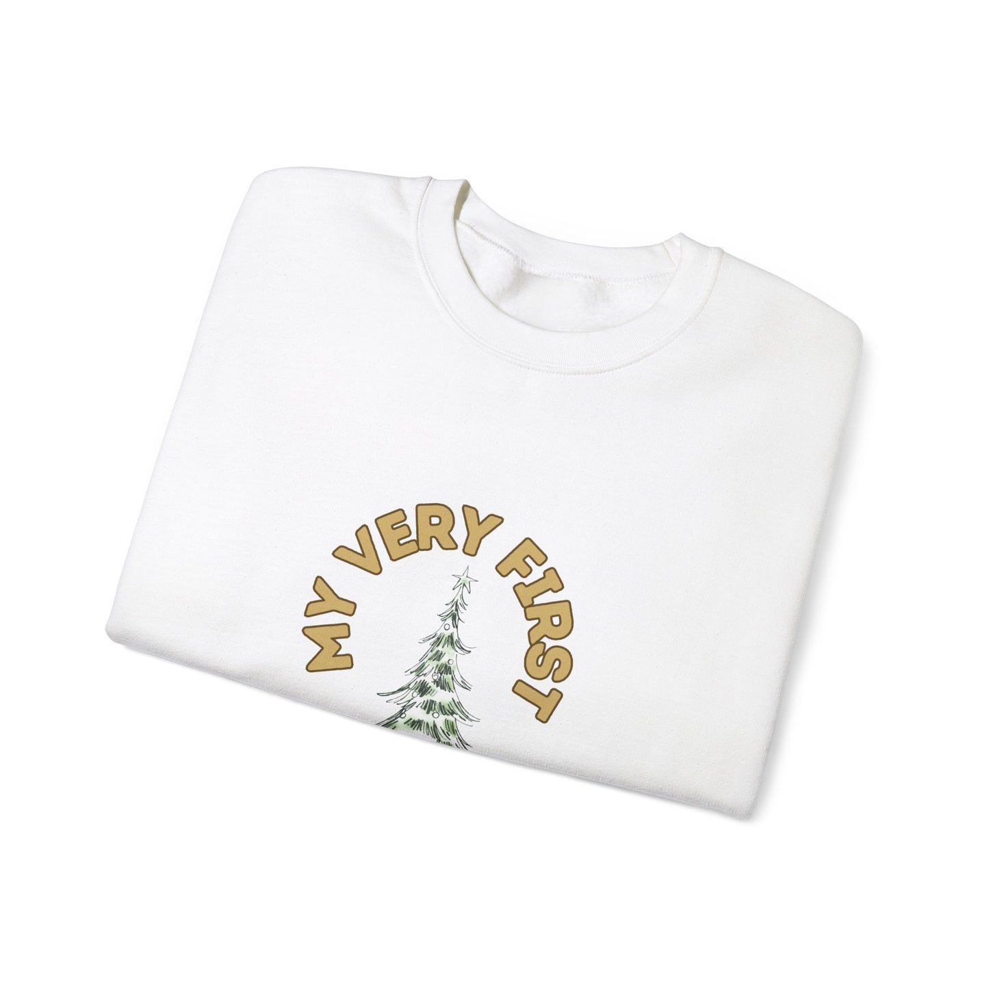 My first Christmas in America. Crewneck Sweatshirt