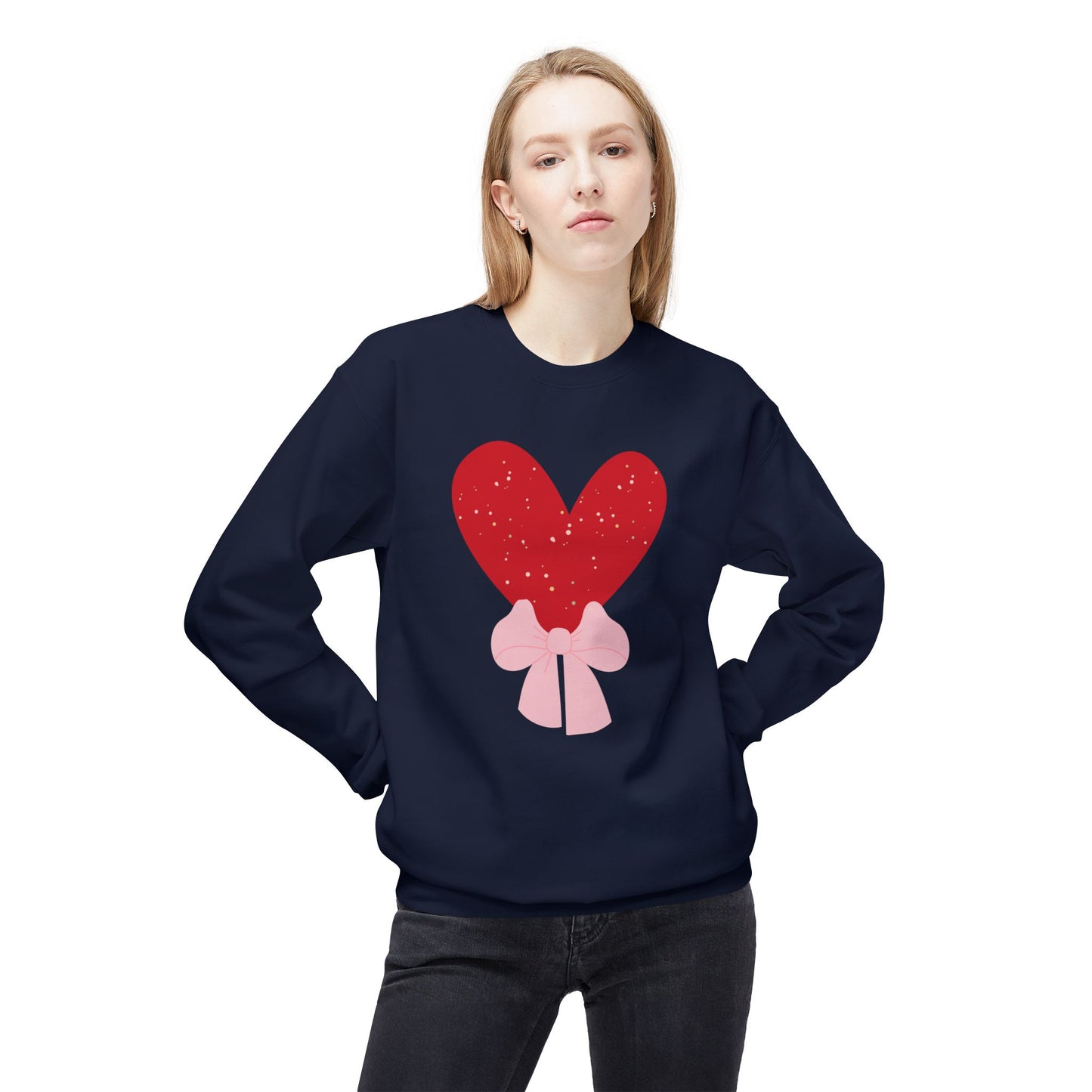 My valentine Unisex Midweight Softstyle Fleece Crewneck Sweatshirt