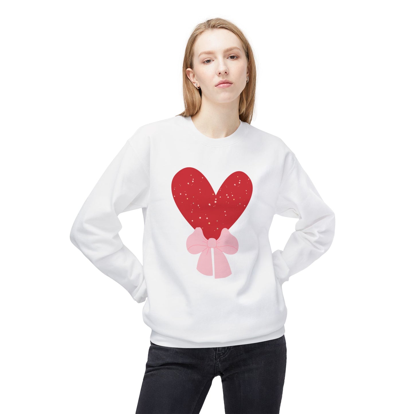 My valentine Unisex Midweight Softstyle Fleece Crewneck Sweatshirt