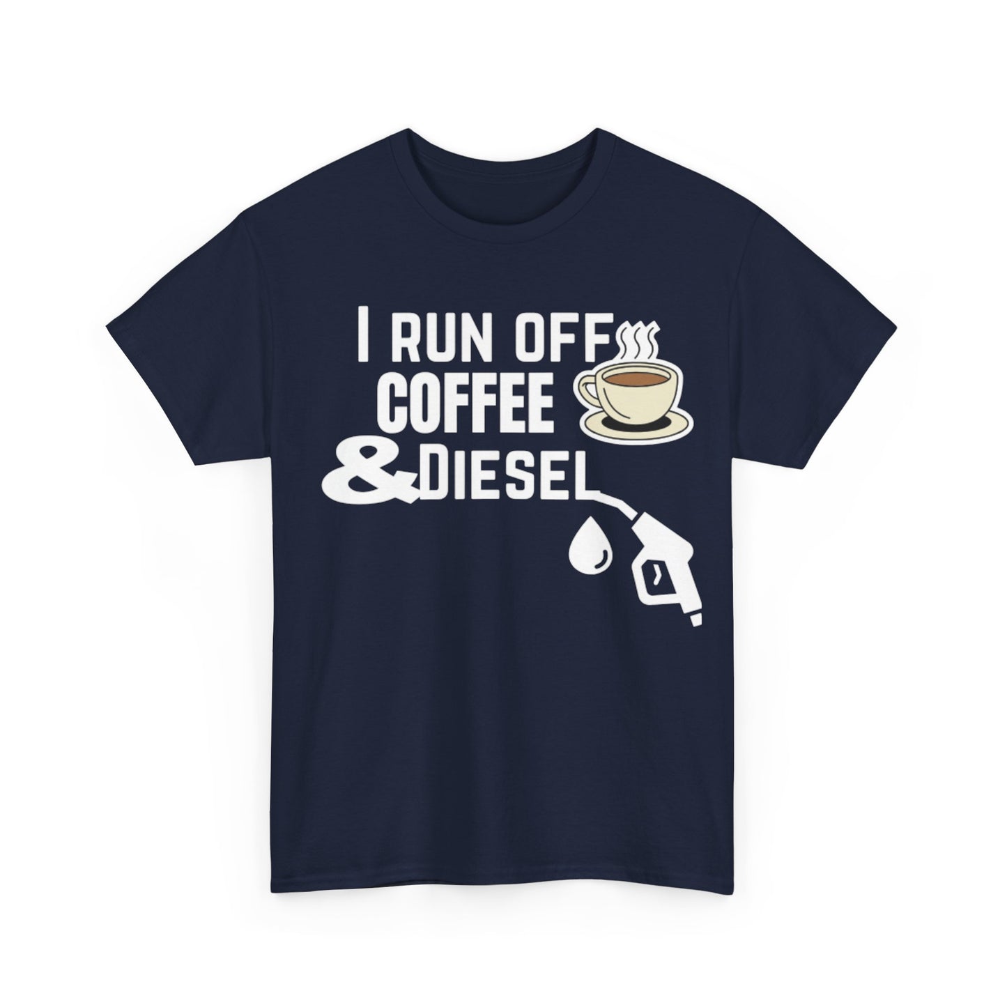 Coffee Lover Unisex Heavy Cotton Tee - Casual Vintage Coffee Cup Graphic
