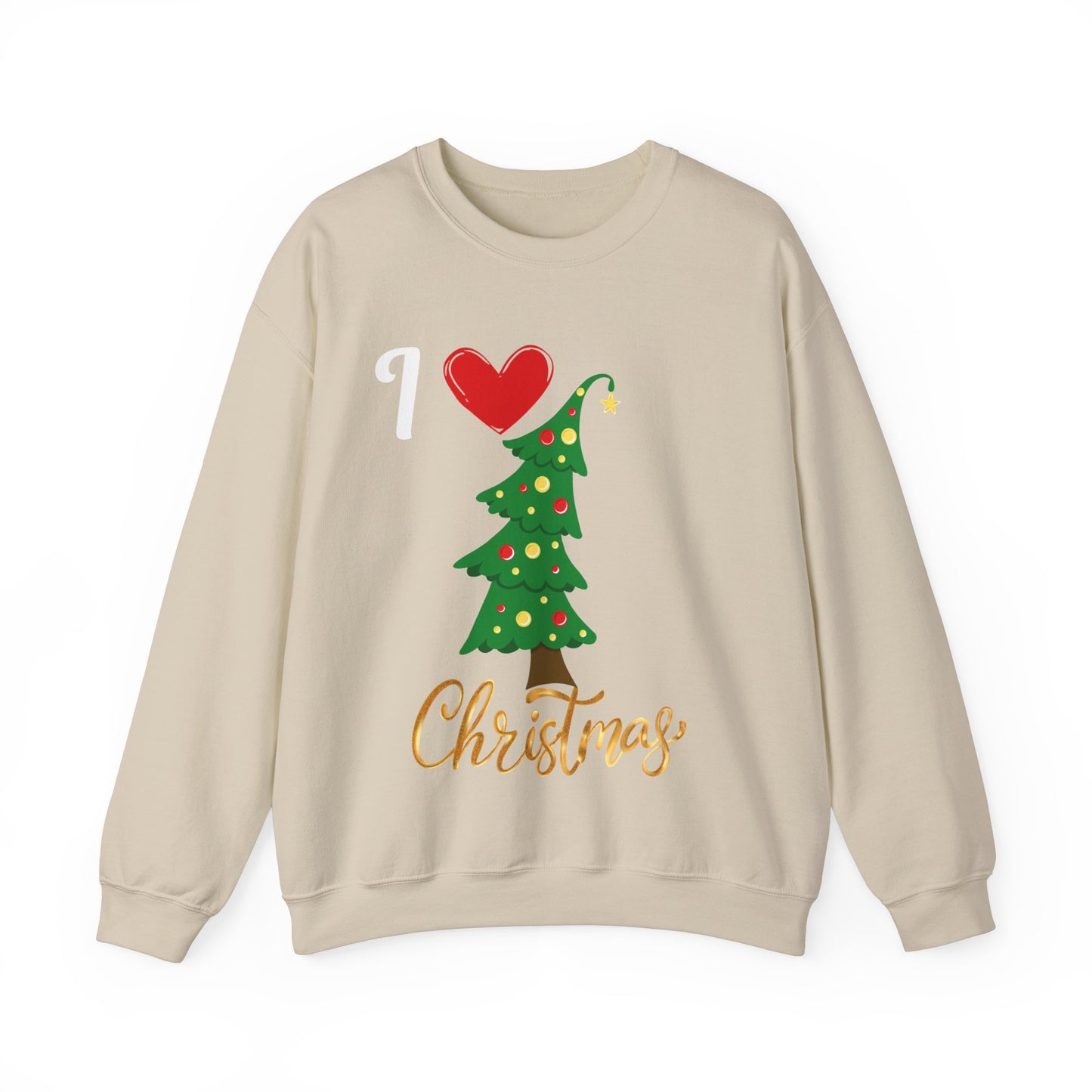 Love Christmas. Crewneck Sweatshirt