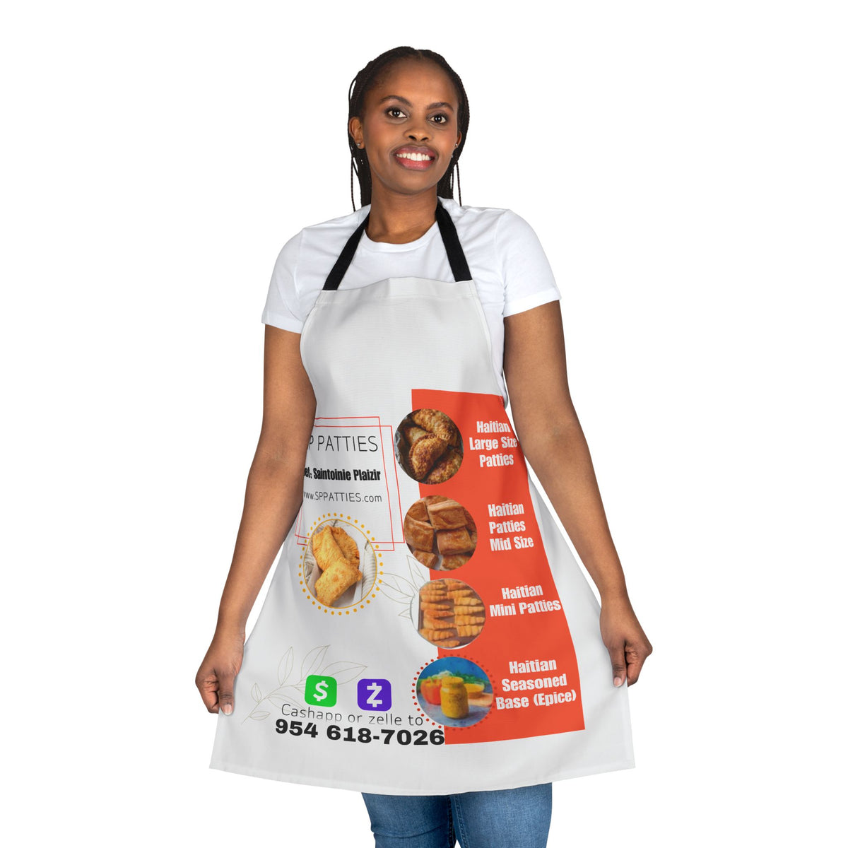Chef Saintoinie Plaizir Apron with 5-Color Straps - Perfect for Cooking Enthusiasts & Culinary Professionals