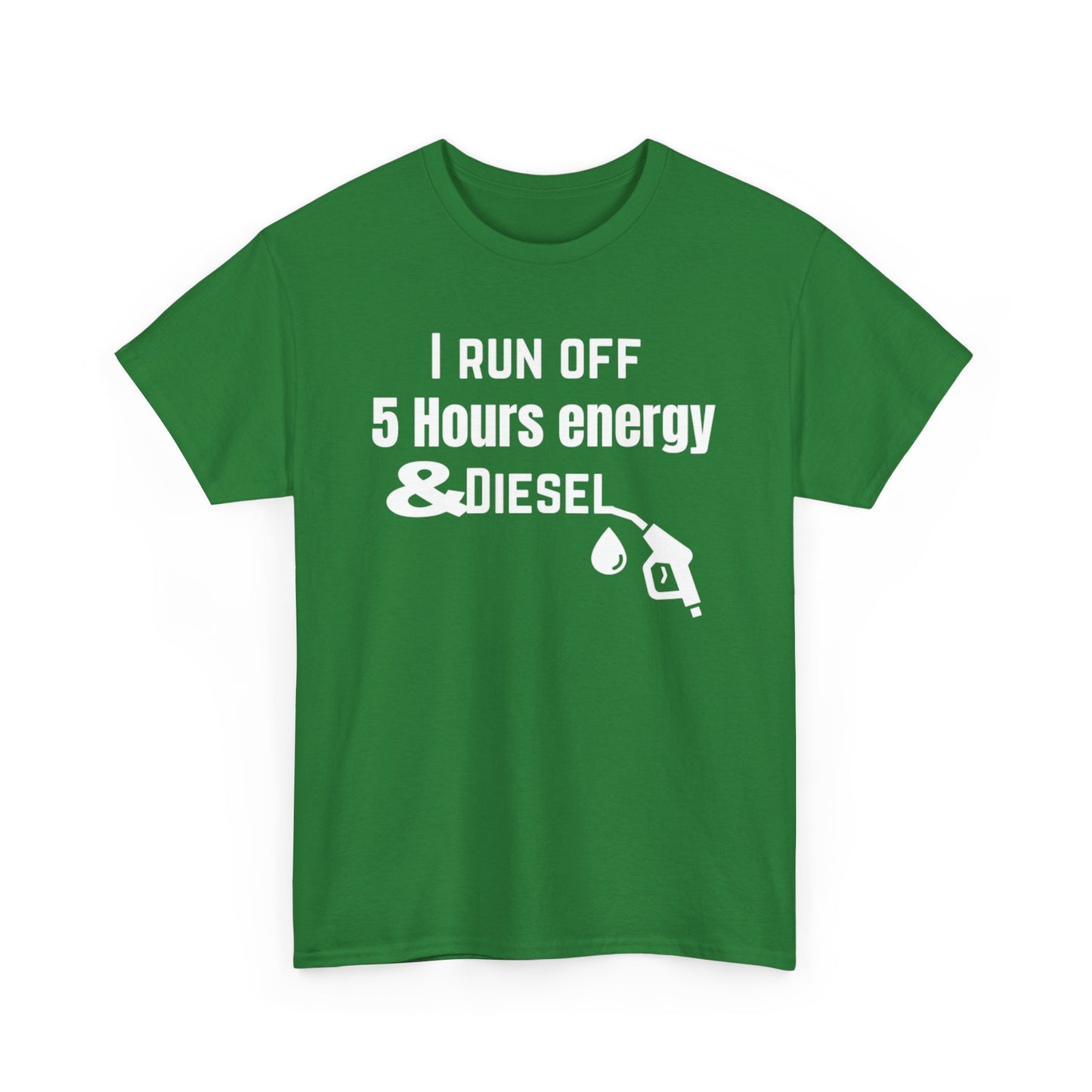 5 hours energy Lover, Caffein lover, Unisex Heavy Cotton Tee - Casual Vintage Coffee Cup Graphic