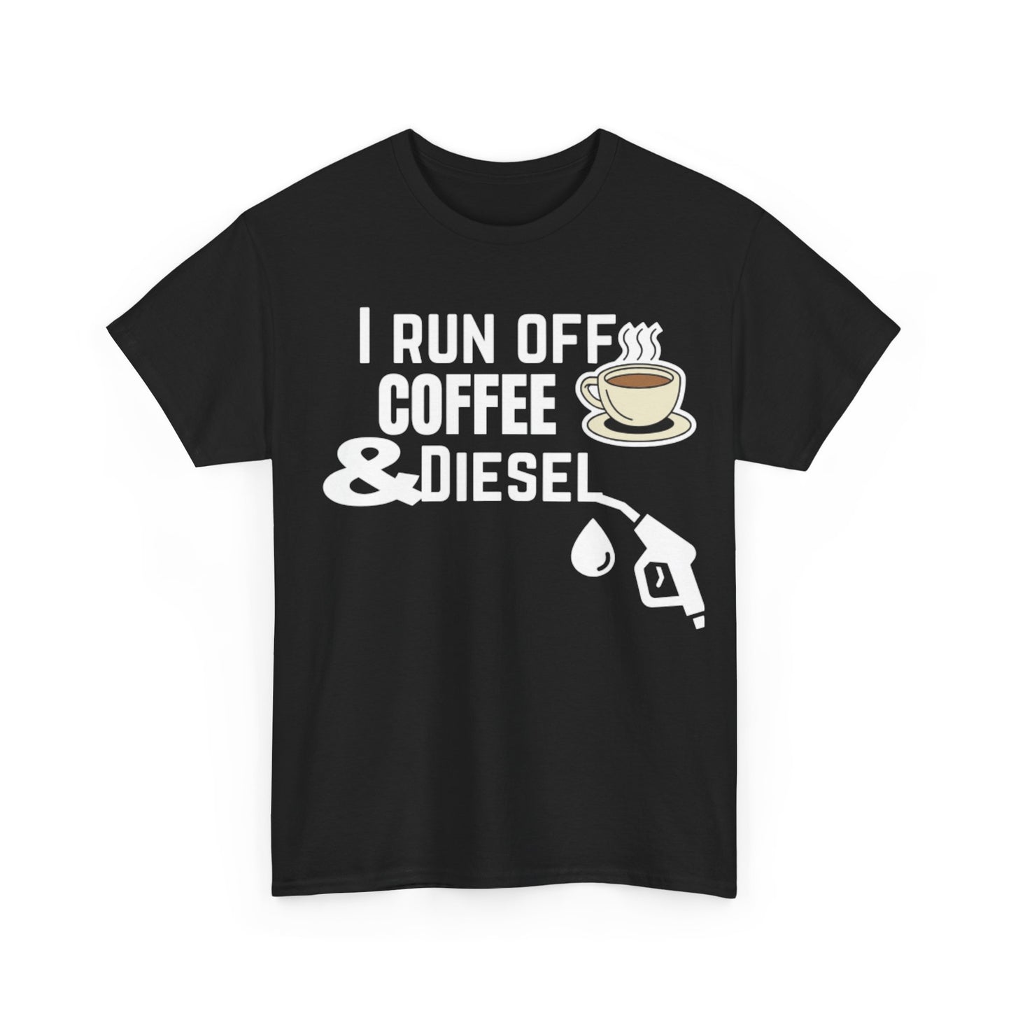 Coffee Lover Unisex Heavy Cotton Tee - Casual Vintage Coffee Cup Graphic