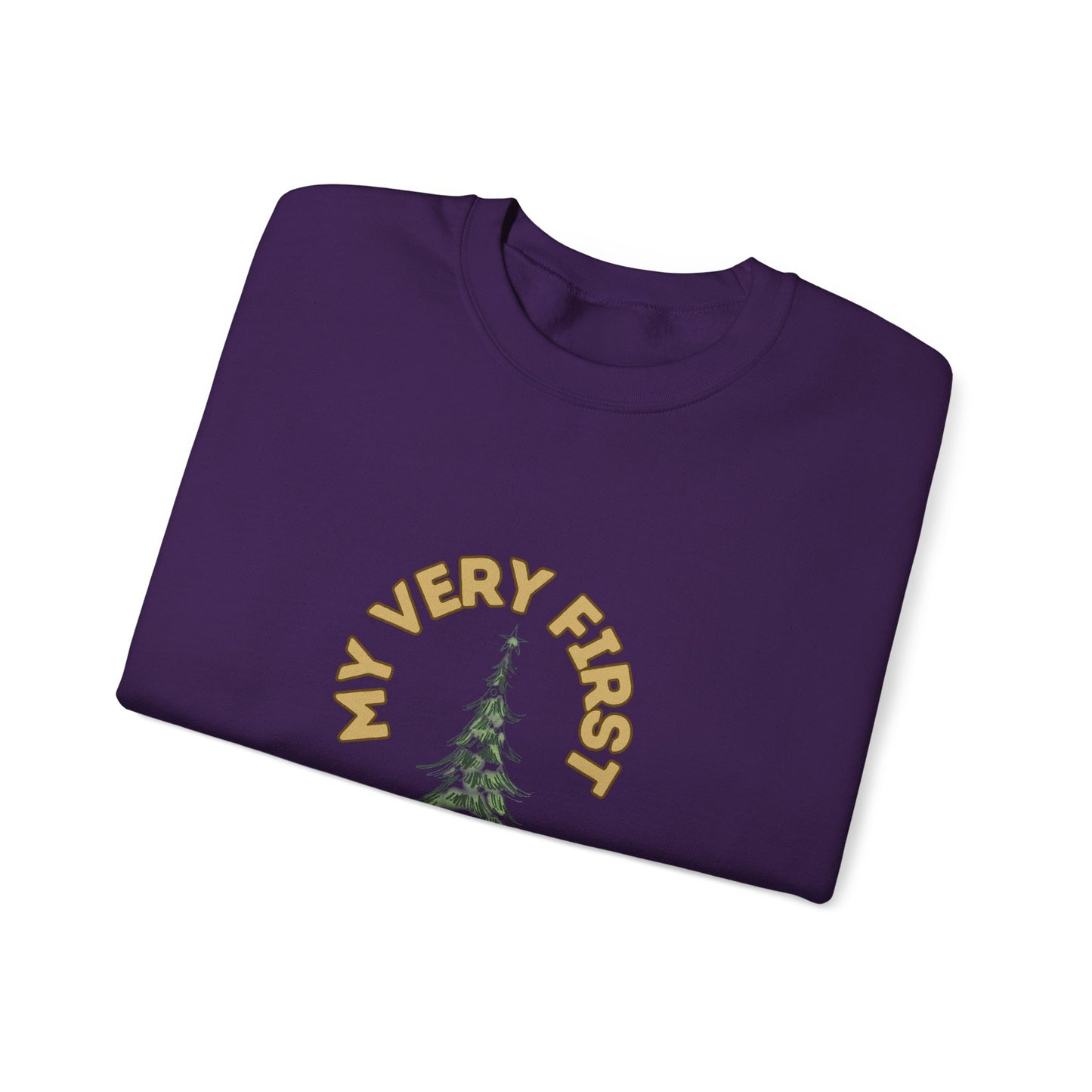 My first Christmas in America. Crewneck Sweatshirt