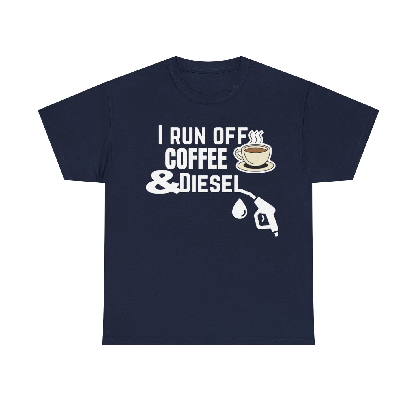 Coffee Lover Unisex Heavy Cotton Tee - Casual Vintage Coffee Cup Graphic