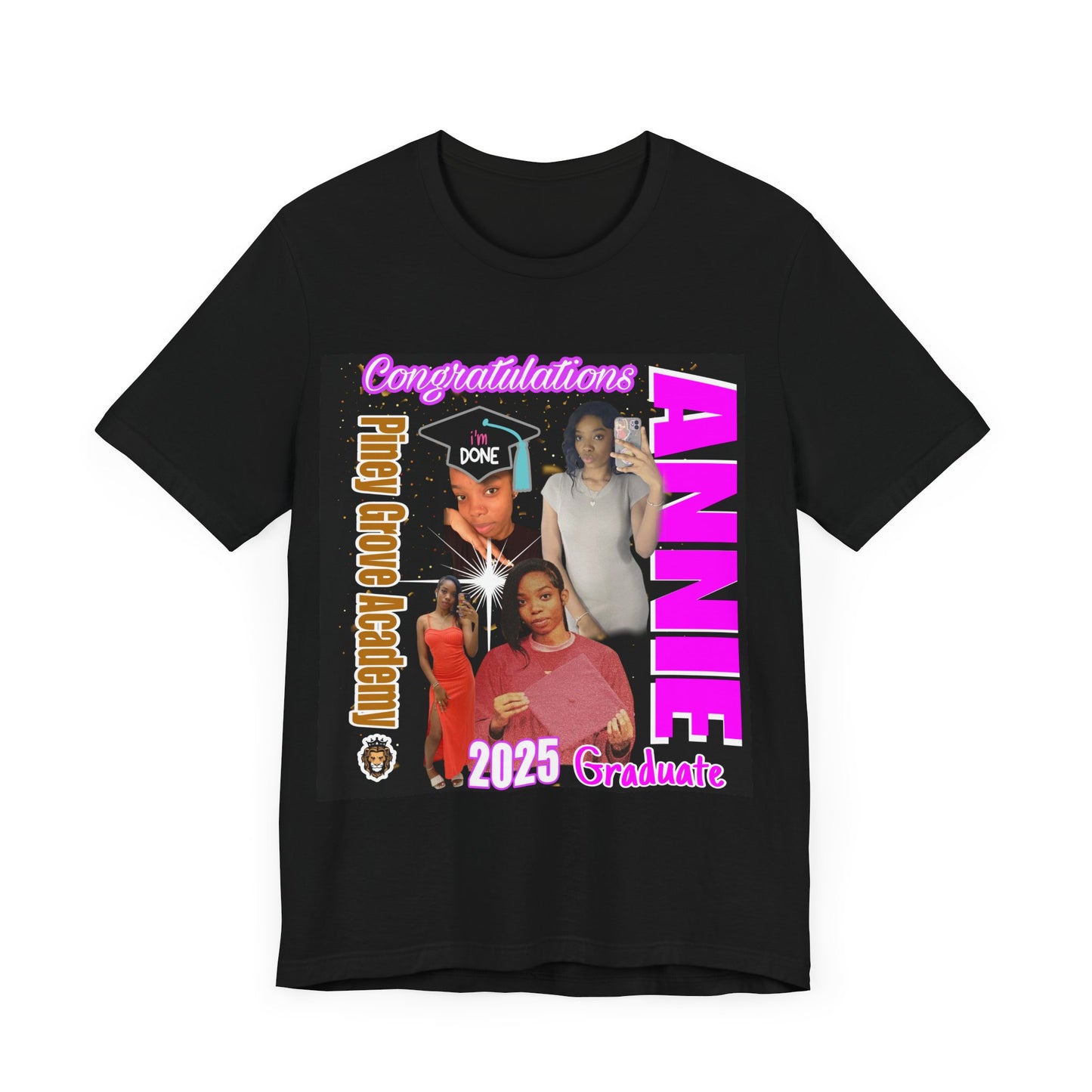 Annie Custom Graduation Tee - Congrats Annie 2025