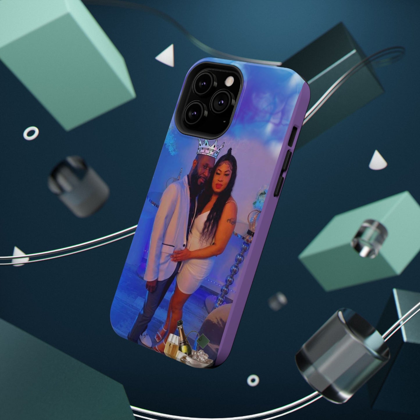 King Personalized Photo Phone Case, Custom Impact-Resistant Cover, Best Gift for Him/Her, Birthday, Anniversary, Memory Case, Unique Design