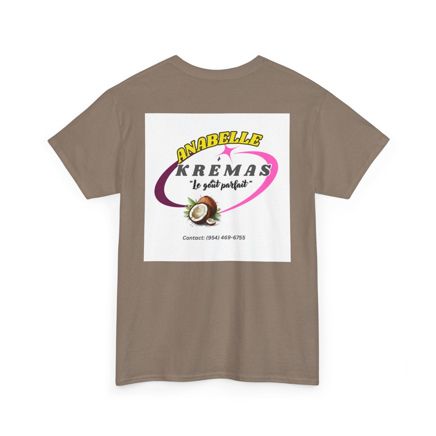 Annabelle Kremss Vintage-Inspired Unisex Heavy Cotton Tee - ‘Anabelle Dis Krefool’ Graphic