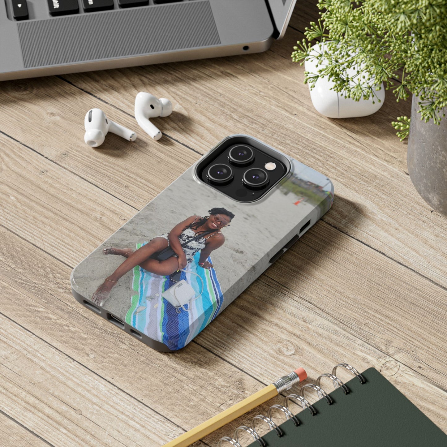 Her Personalized Tough Phone Cases, Customizable Phone Cover, Durable Phone Protection, Beach Memories Case, Unique Gift Idea, Summer Vibes