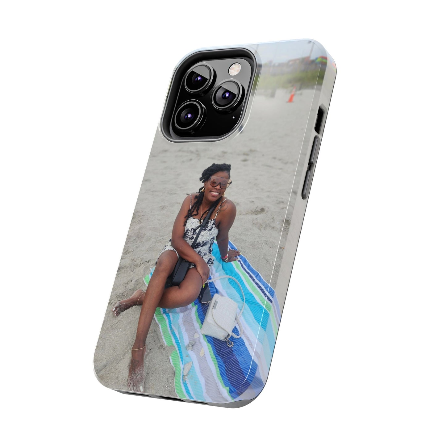 Her Personalized Tough Phone Cases, Customizable Phone Cover, Durable Phone Protection, Beach Memories Case, Unique Gift Idea, Summer Vibes