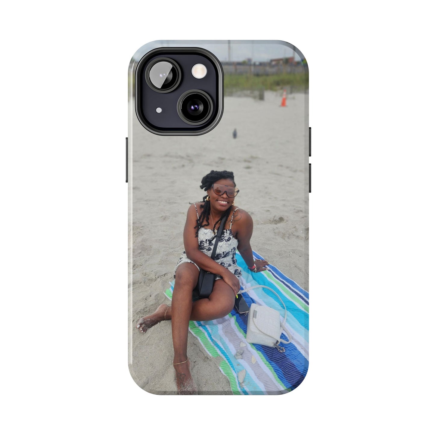 Her Personalized Tough Phone Cases, Customizable Phone Cover, Durable Phone Protection, Beach Memories Case, Unique Gift Idea, Summer Vibes