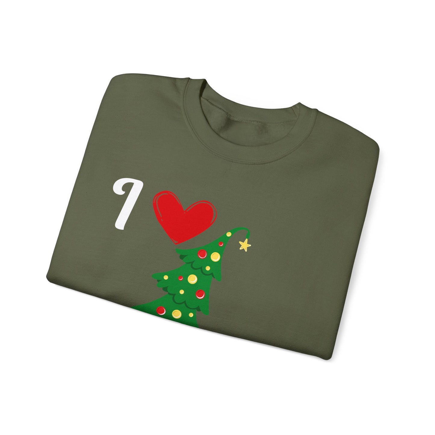 Love Christmas. Crewneck Sweatshirt