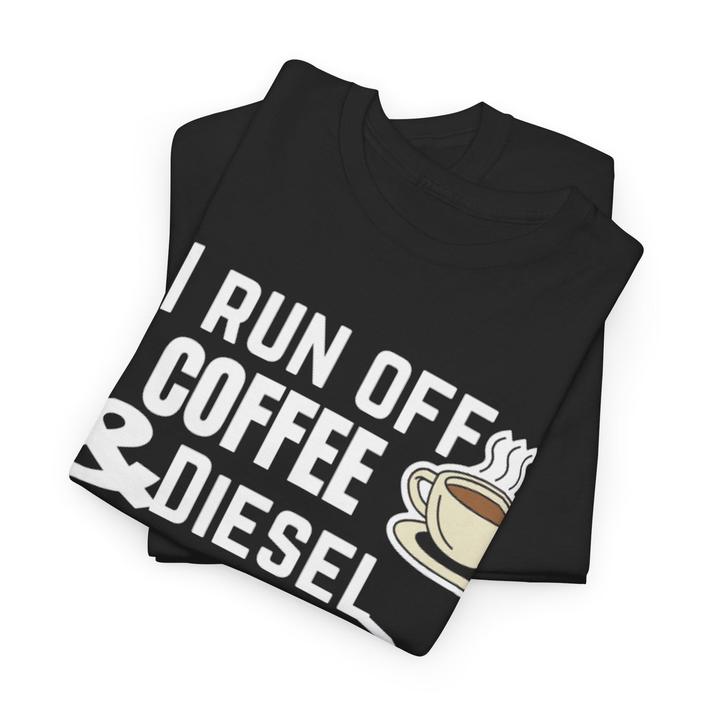 Coffee Lover Unisex Heavy Cotton Tee - Casual Vintage Coffee Cup Graphic