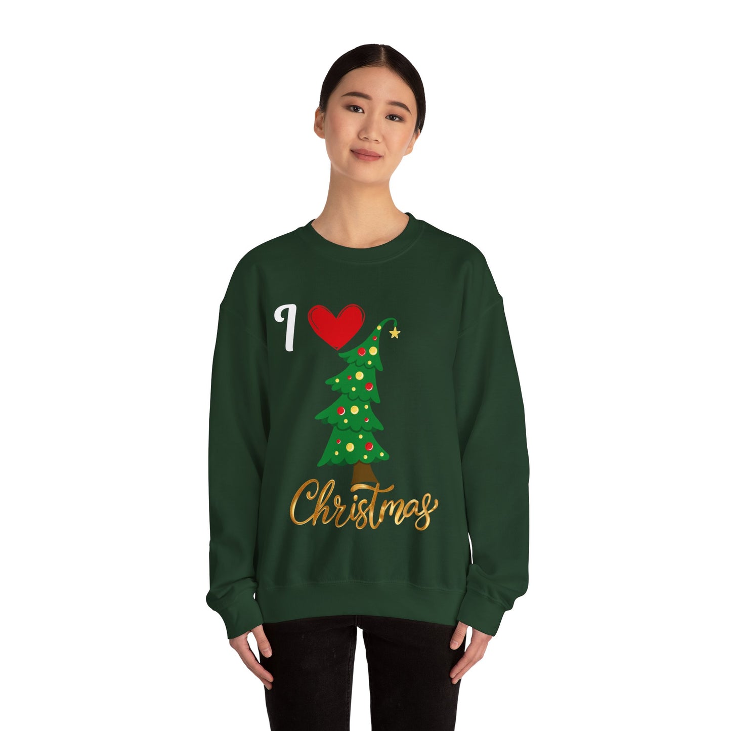 Love Christmas. Crewneck Sweatshirt