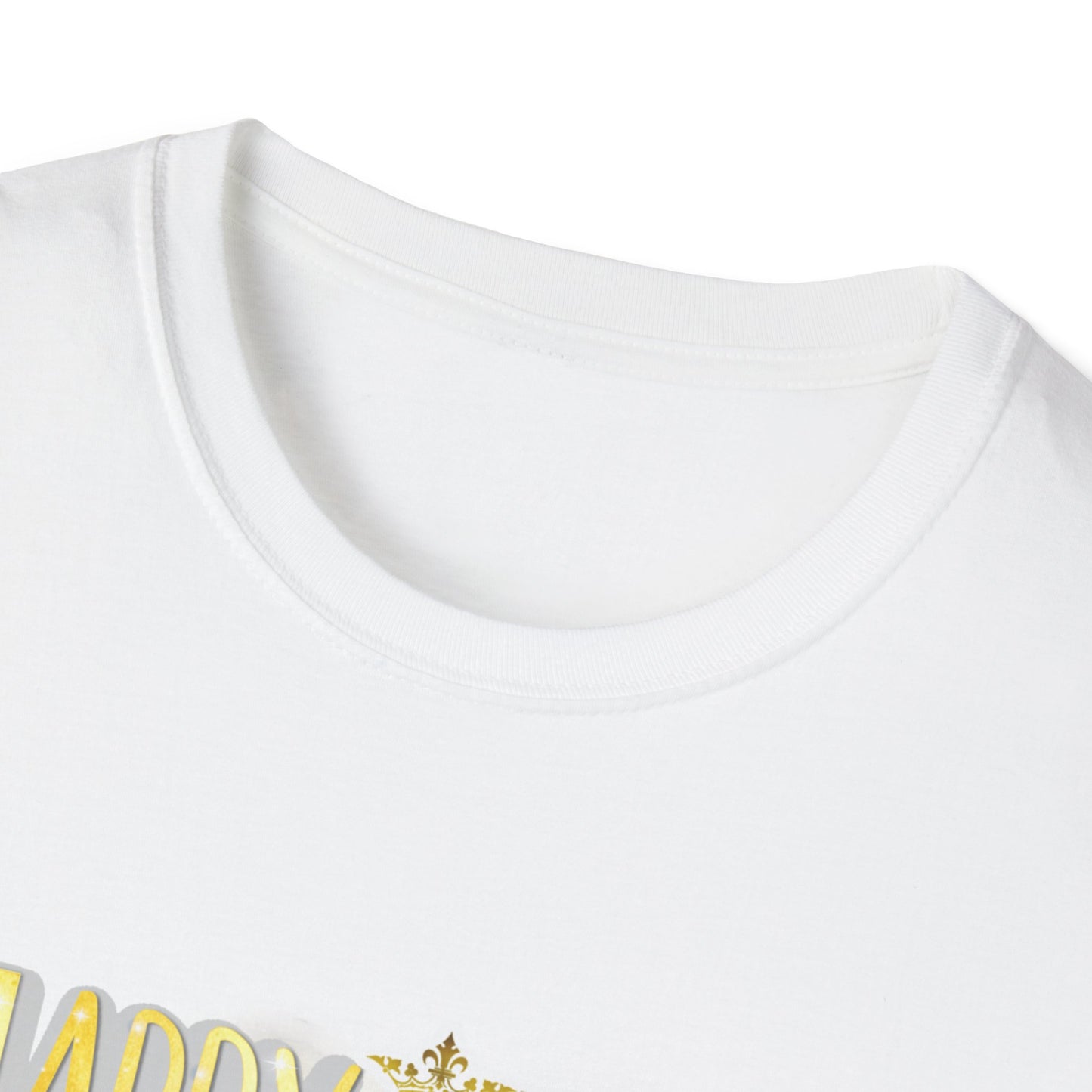 2 Happy King Birthday Unisex Softstyle T-Shirt | Personalized Gift for Celebrations