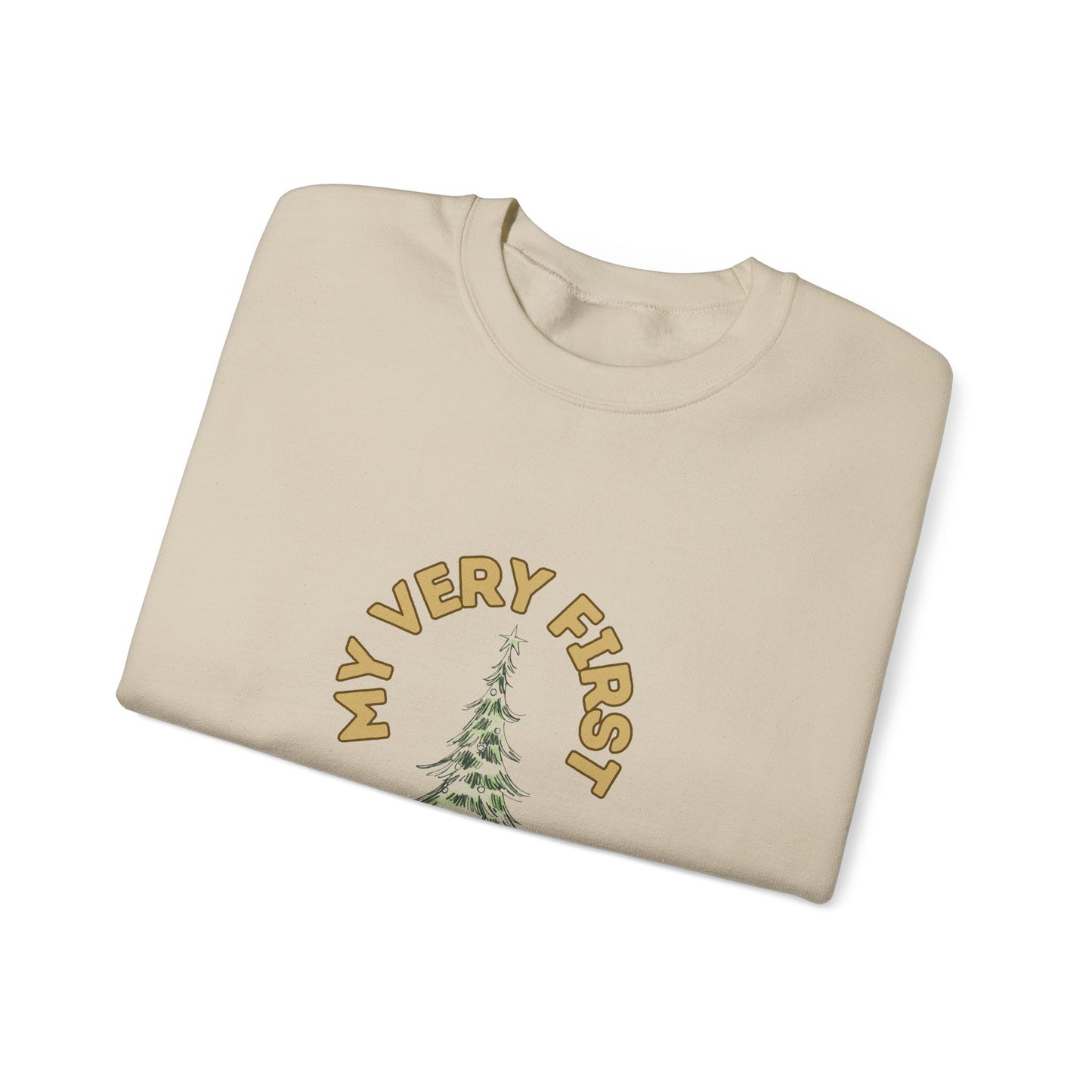 My first Christmas in America. Crewneck Sweatshirt