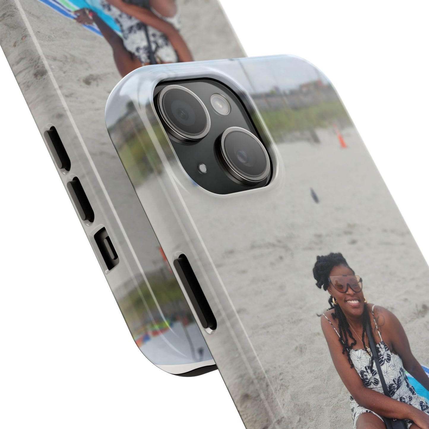Her Personalized Tough Phone Cases, Customizable Phone Cover, Durable Phone Protection, Beach Memories Case, Unique Gift Idea, Summer Vibes