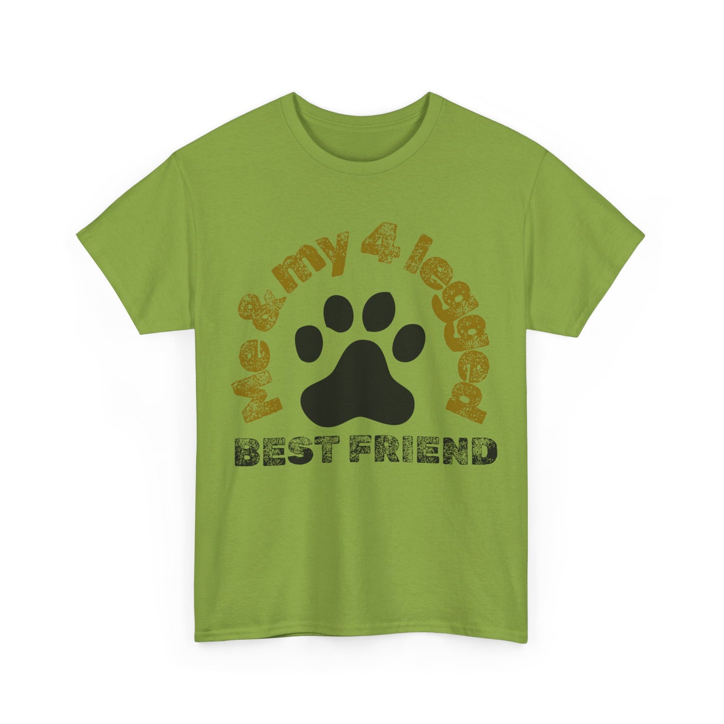 Me and my 4 legged best friend Unisex Heavy Cotton Tee