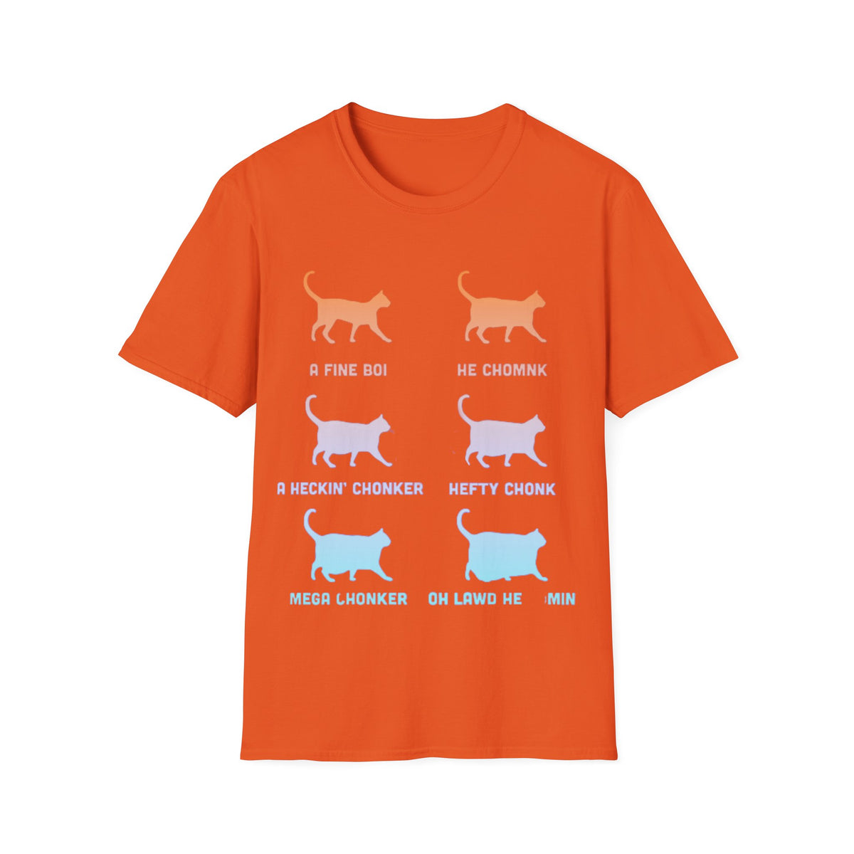 Chong Cat  Unisex Softstyle T-Shirt