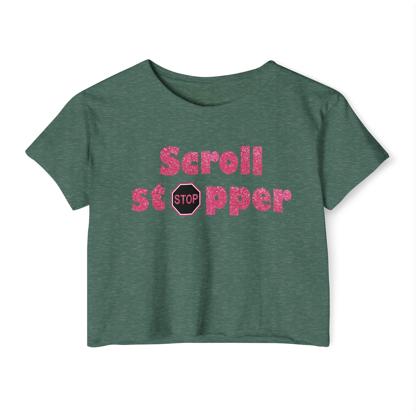 Scroll stopper Women's Festival Crop Top