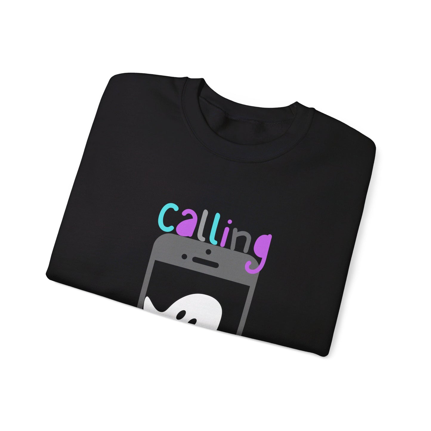 Calling my boo Unisex Heavy Blend™ Crewneck Sweatshirt