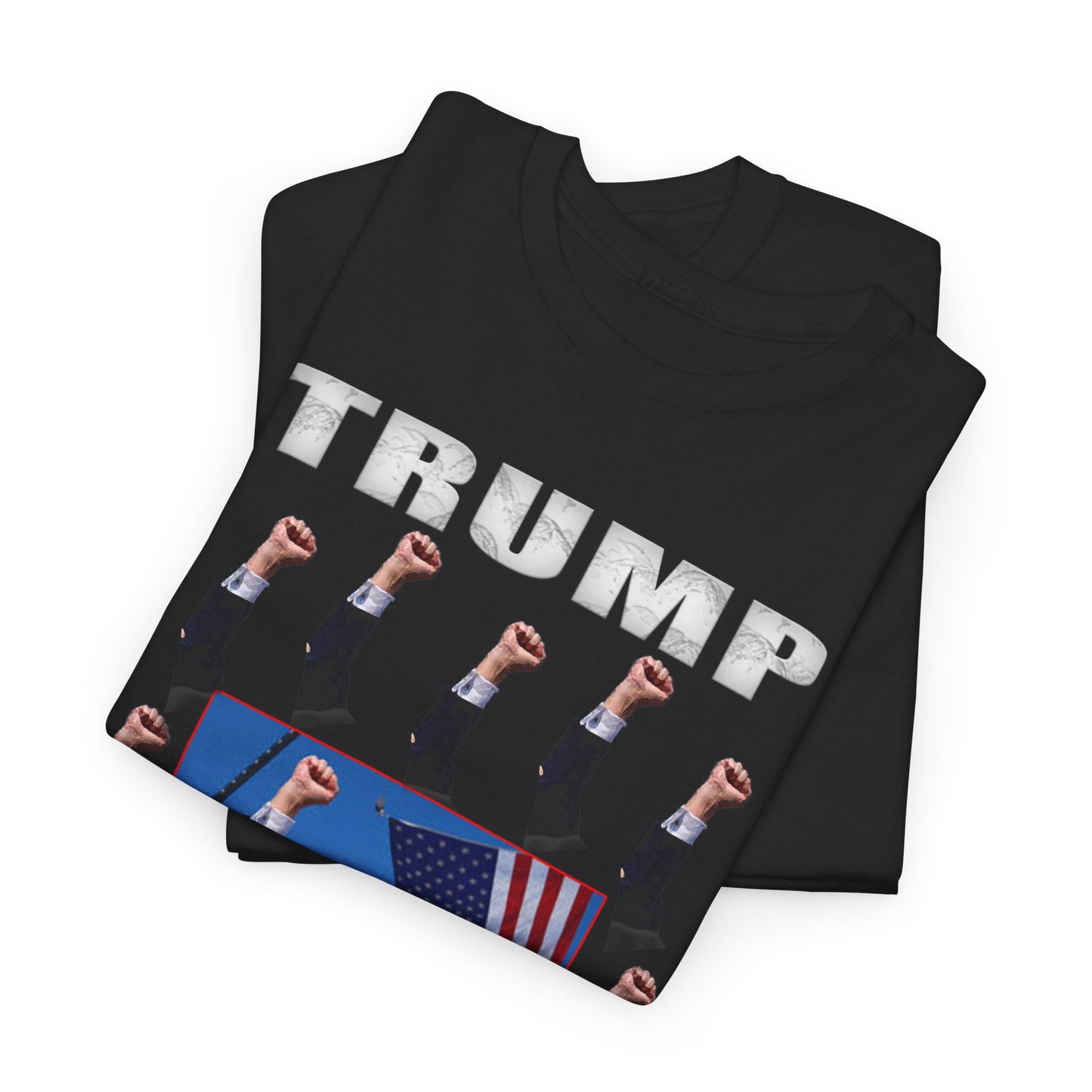 Trump Fight Unisex Heavy Cotton Tee