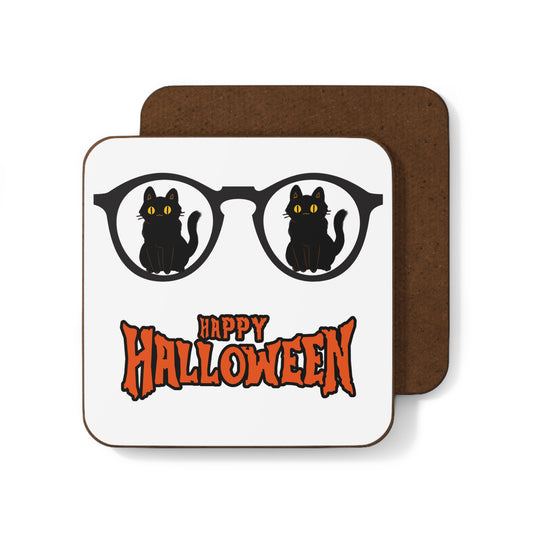 CatHalloween, Hardboard Back Coaster