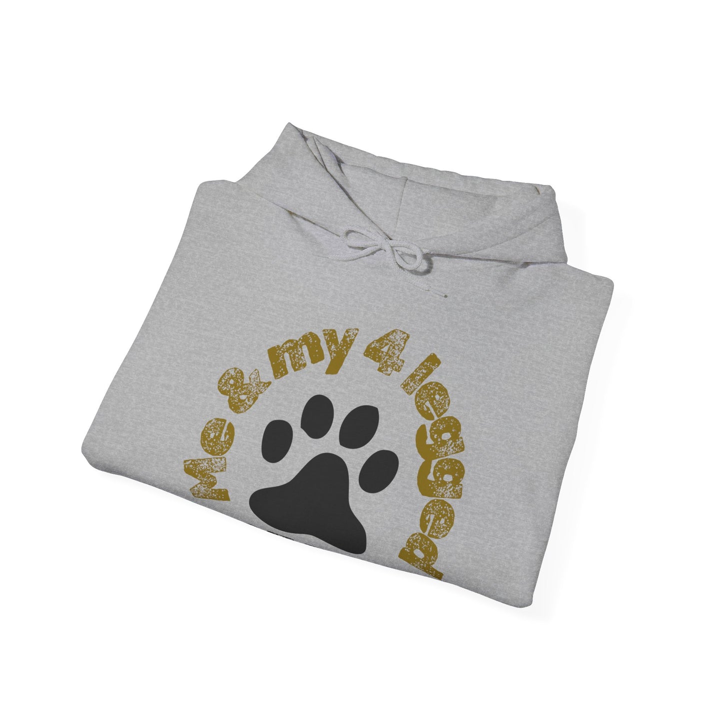 Me and my 4 legged best friend Unisex Heavy Blend™ Hooded Sweatshirt