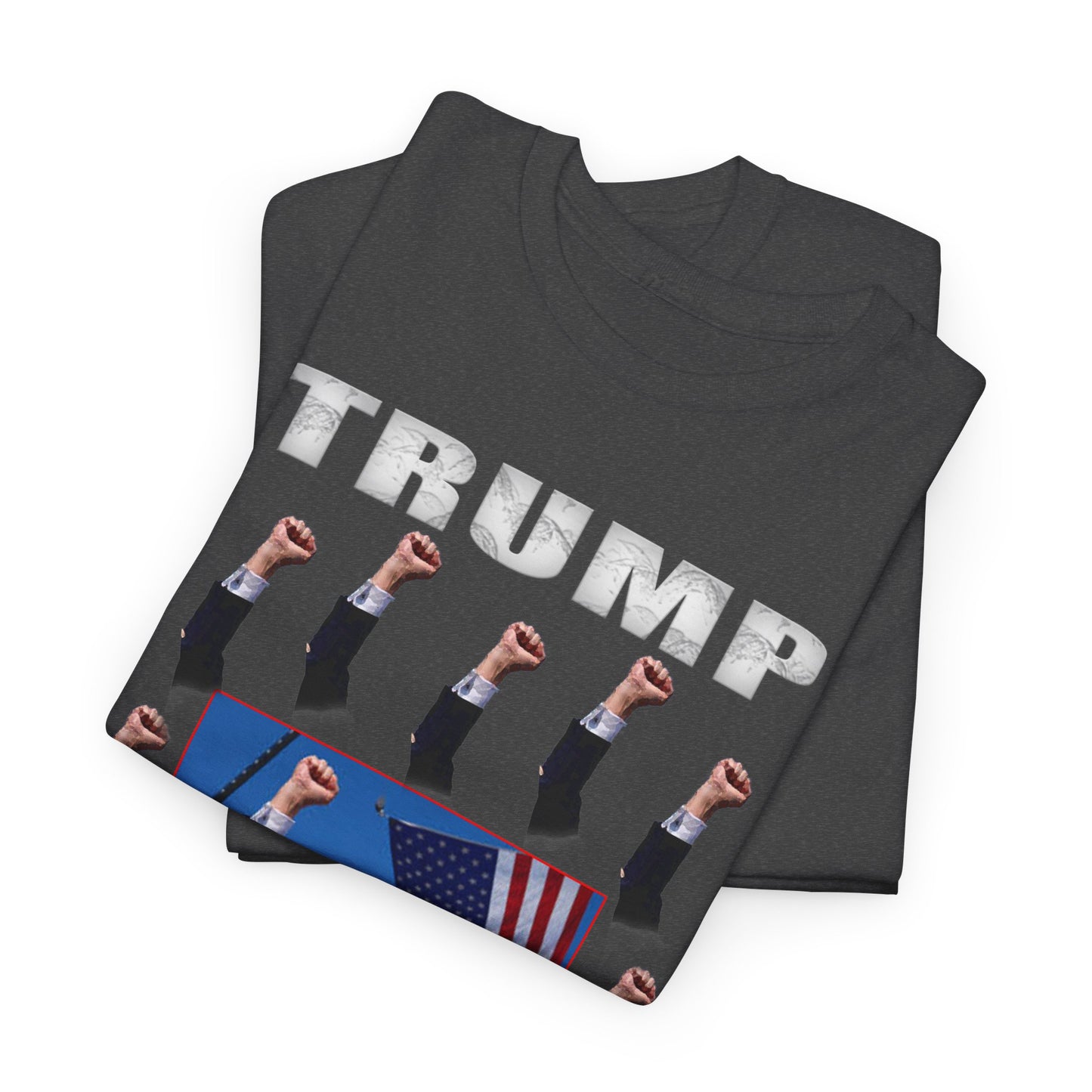 Trump Fight Unisex Heavy Cotton Tee