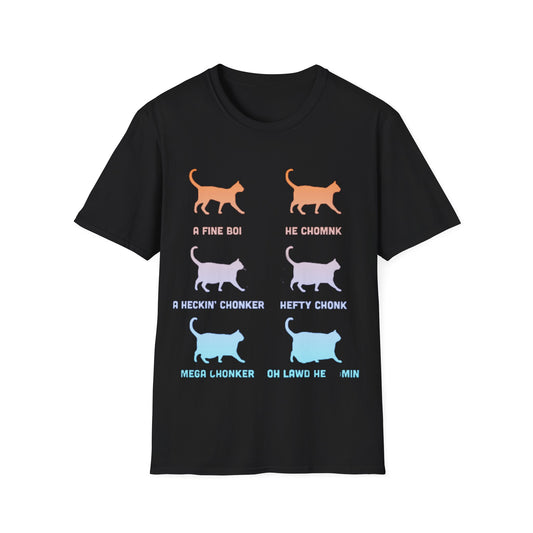Chong Cat  Unisex Softstyle T-Shirt