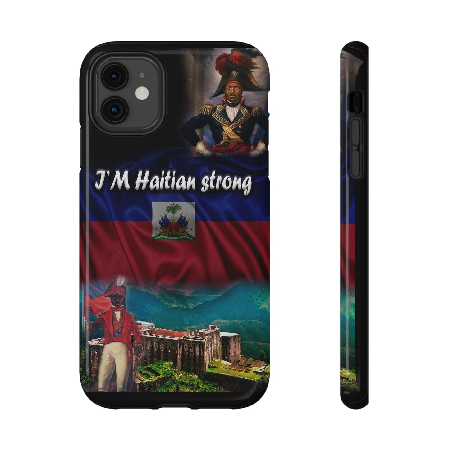 I'm Haitian Strong Impact-Resistant Cases