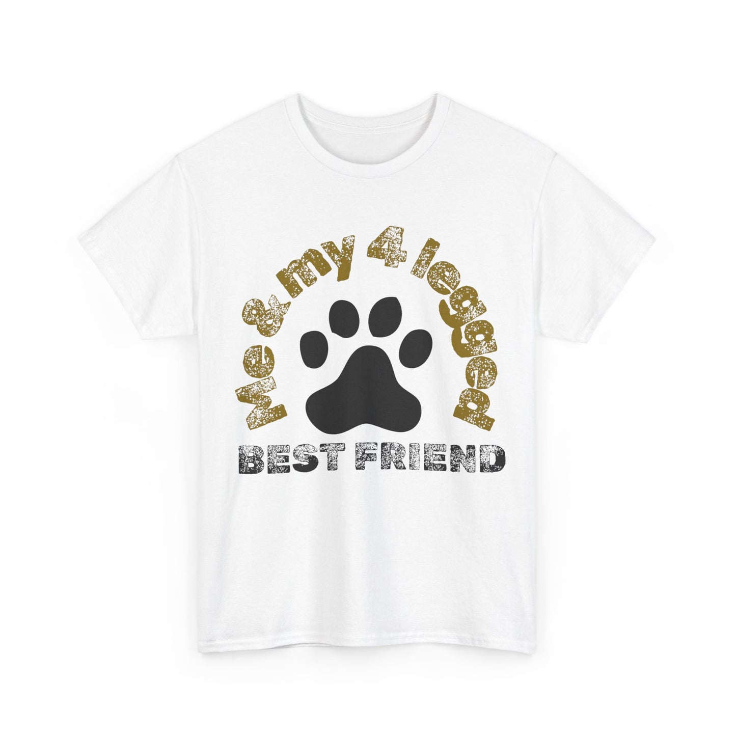 Me and my 4 legged best friend Unisex Heavy Cotton Tee