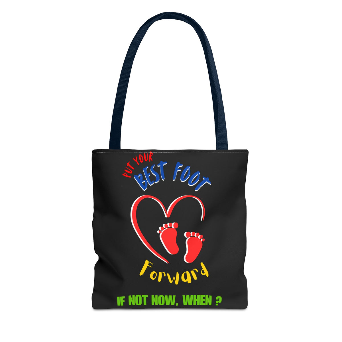 Put your best foot forward tote