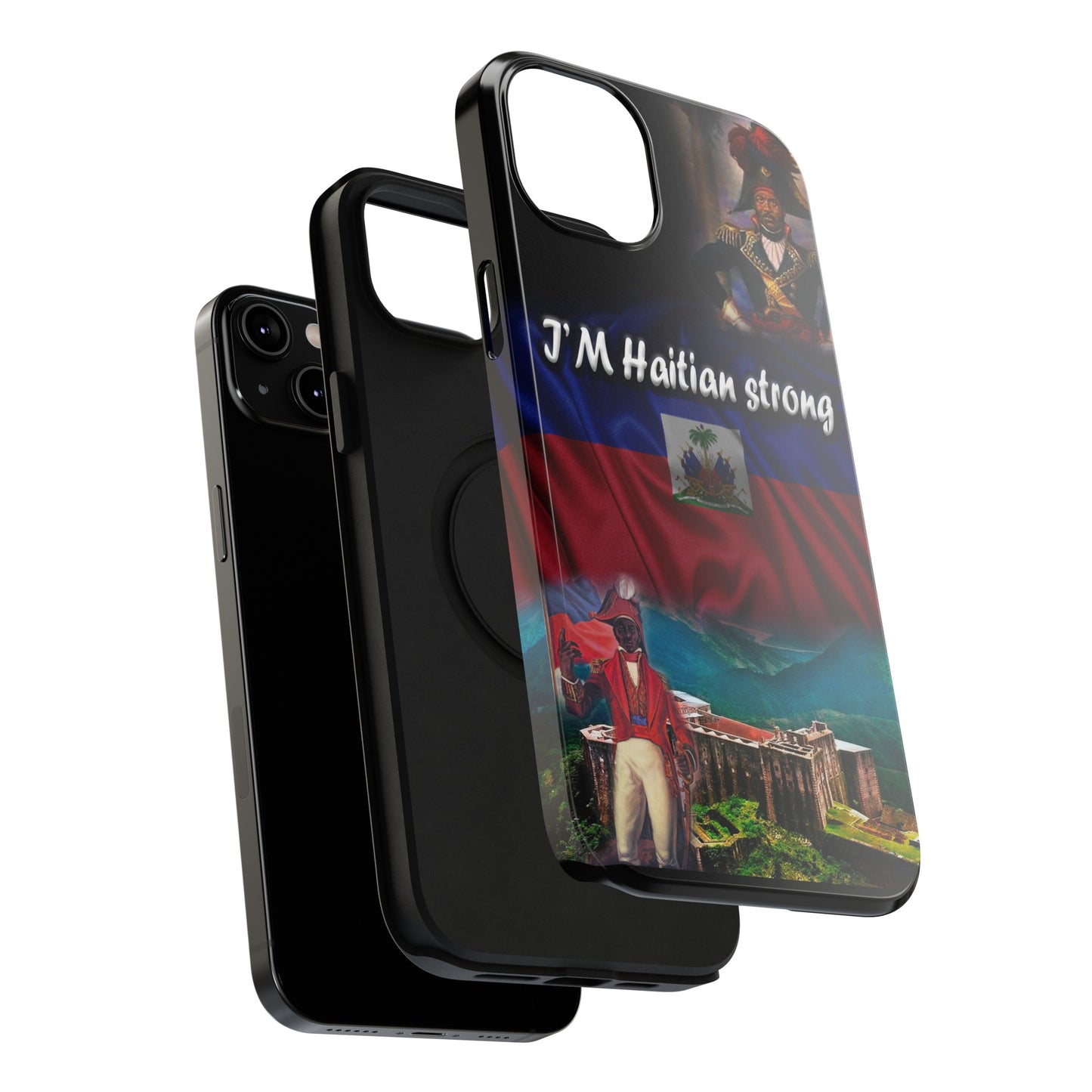 I'm Haitian Strong Impact-Resistant Cases