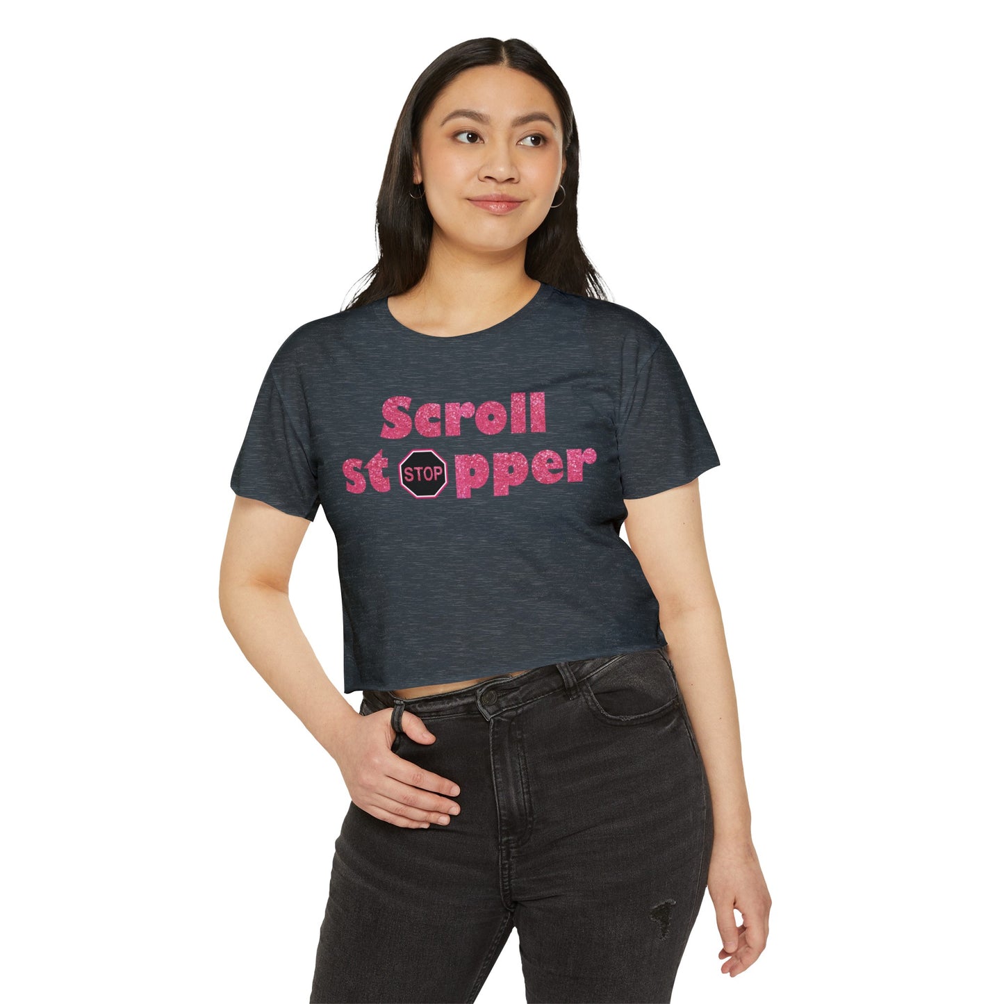 Scroll stopper Women's Festival Crop Top