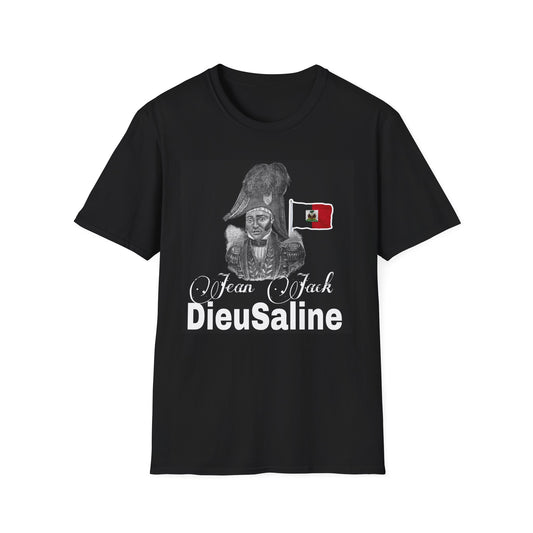 Jean Jack DieuSaline Unisex Softstyle T-Shirt – Comfortable Graphic Tee for Celebrating Heritage