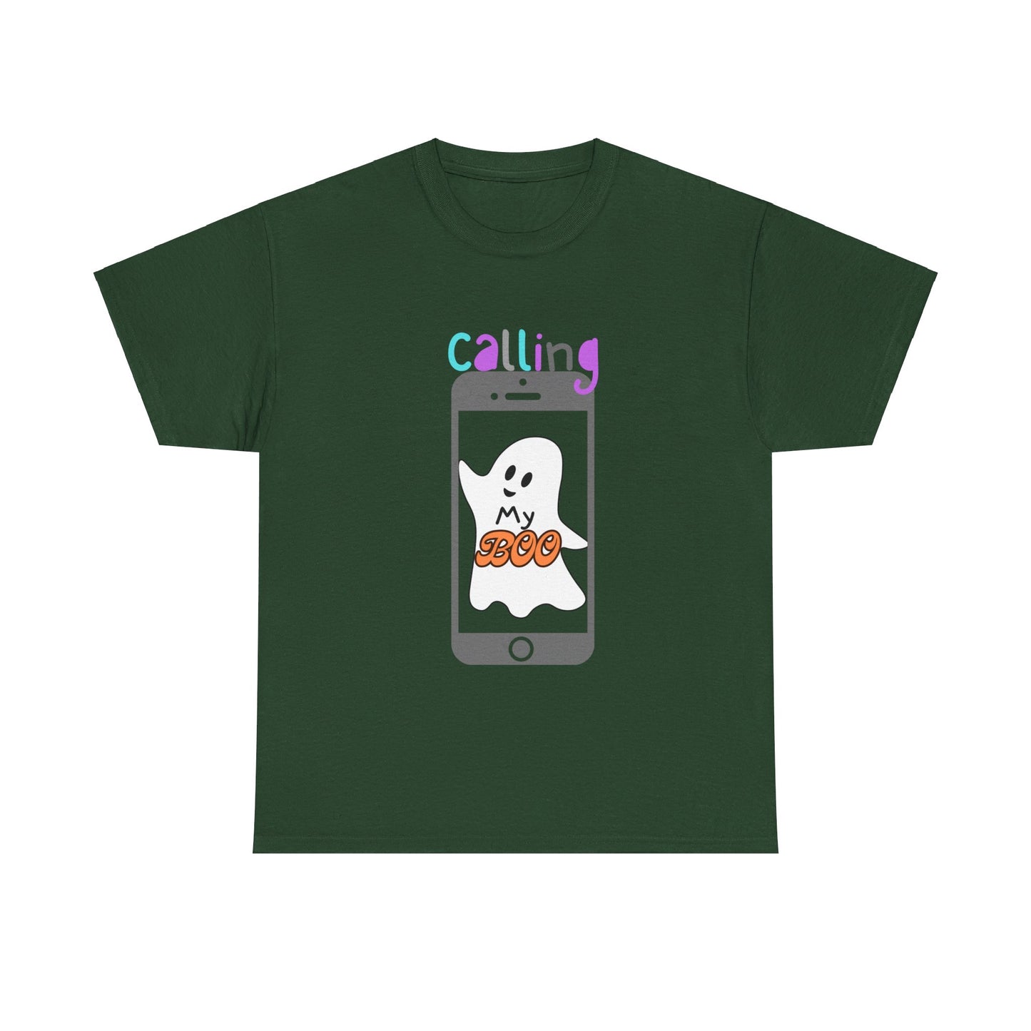 Calling my boo Unisex Heavy Cotton Tee