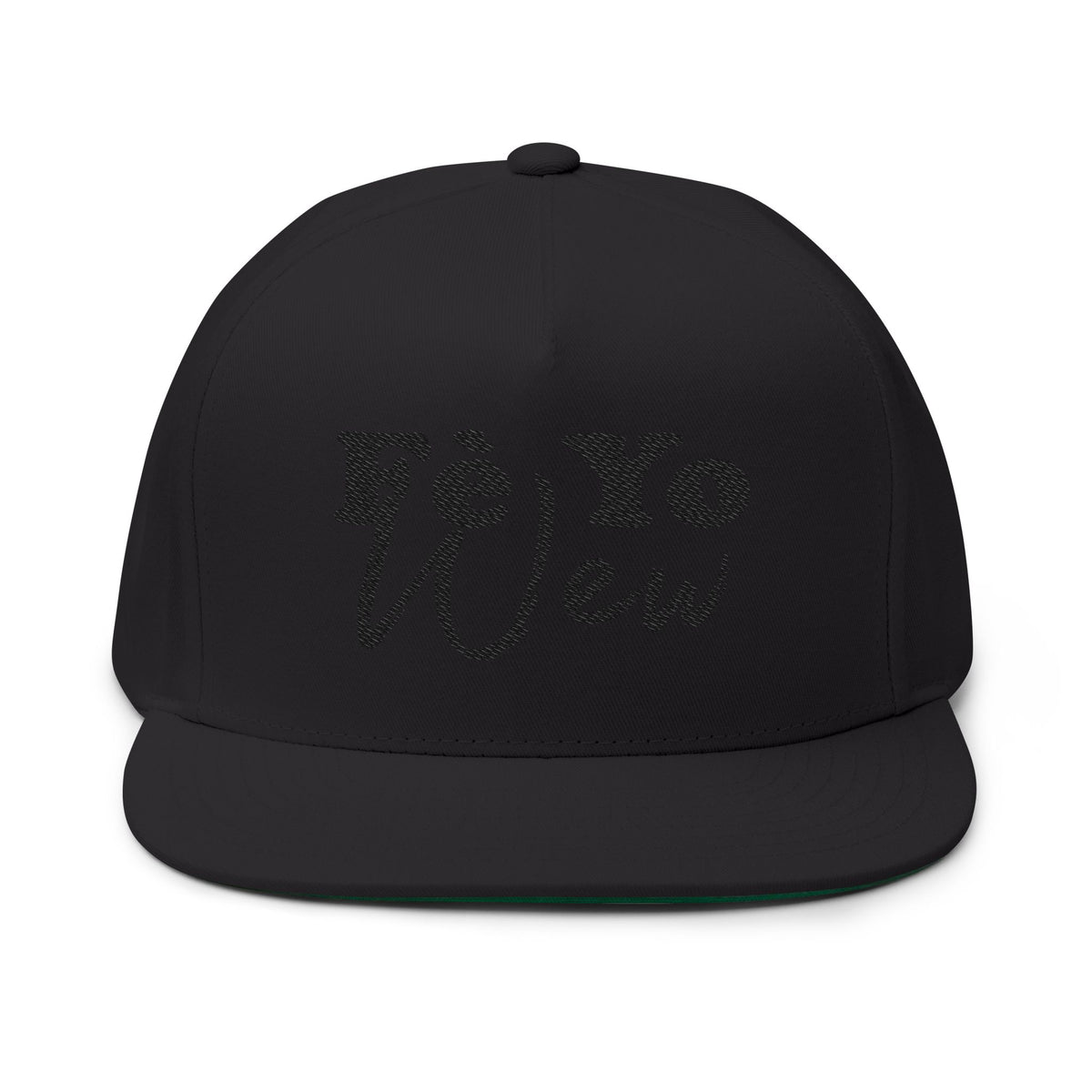 Fe yo wew Electric Stylish Flat Bill Cap | Electric Vibe Hat for Casual Outings, Fashion Statement, Gift Idea for Dad, Birthday Cap