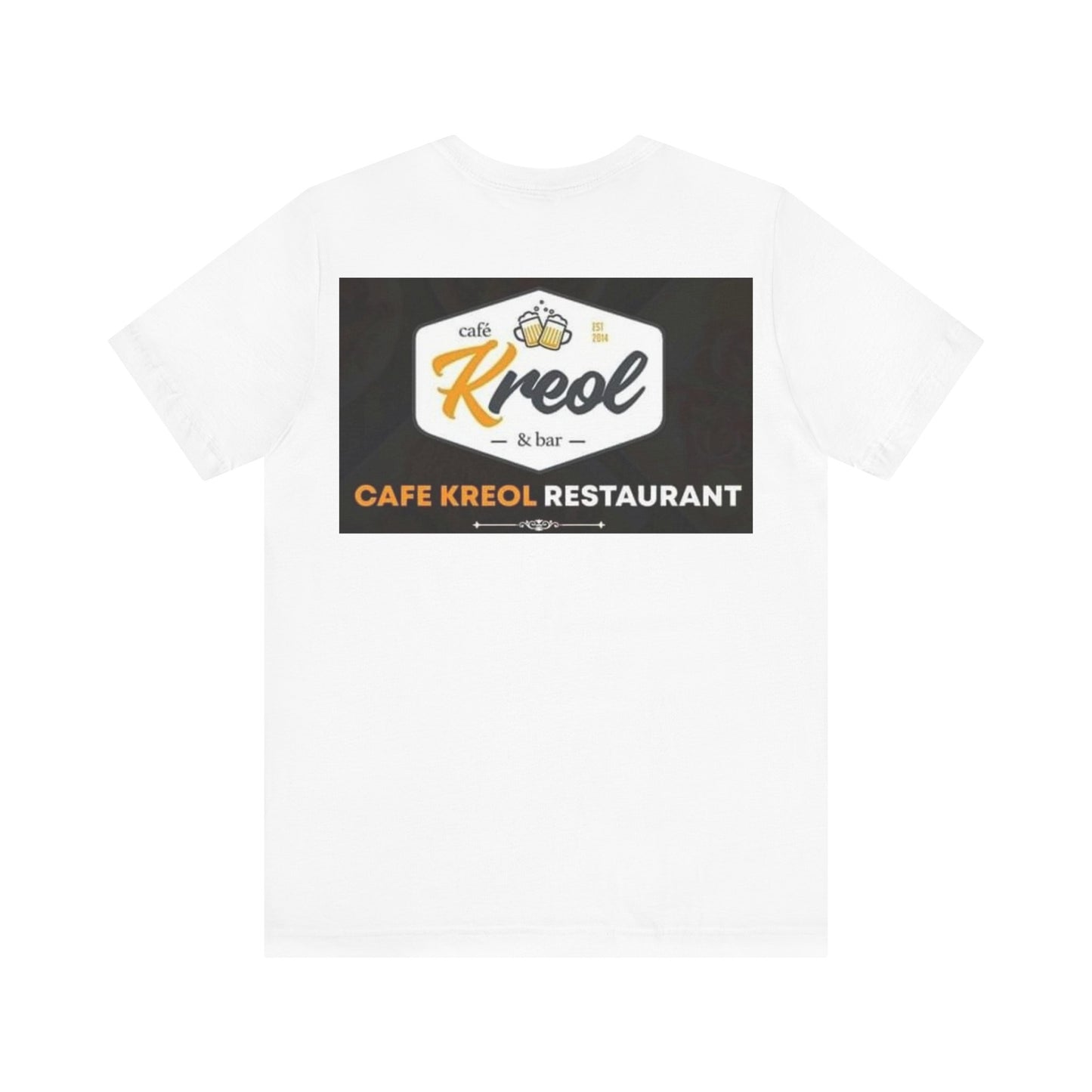 Cafe Kreyol restaurant Unisex Jersey Short Sleeve Tee