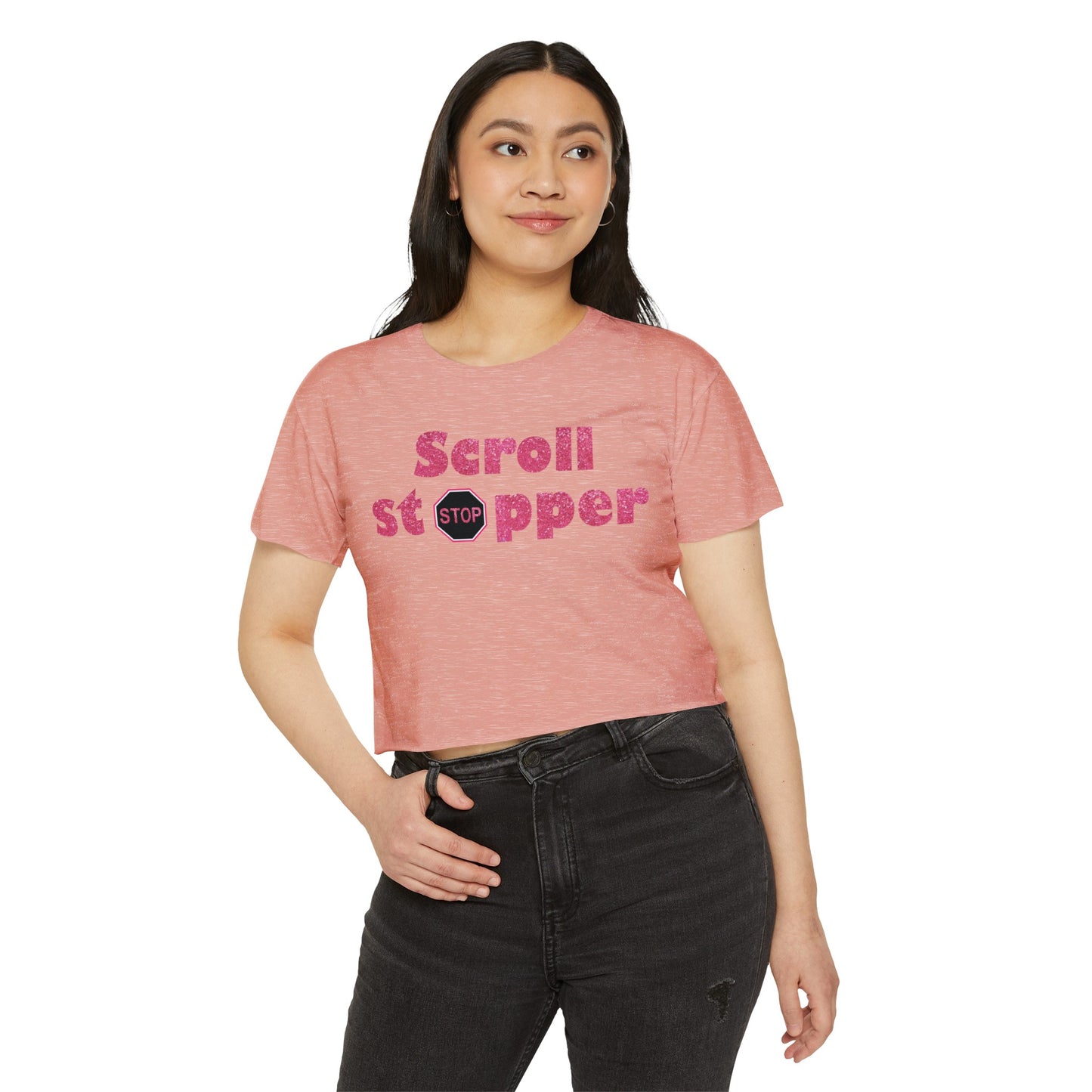 Scroll stopper Women's Festival Crop Top