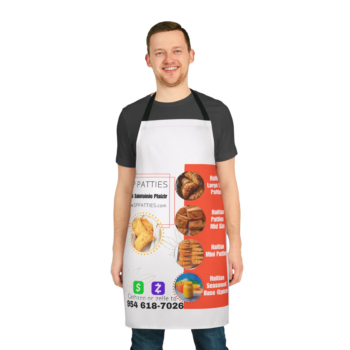 Chef Saintoinie Plaizir Apron with 5-Color Straps - Perfect for Cooking Enthusiasts & Culinary Professionals